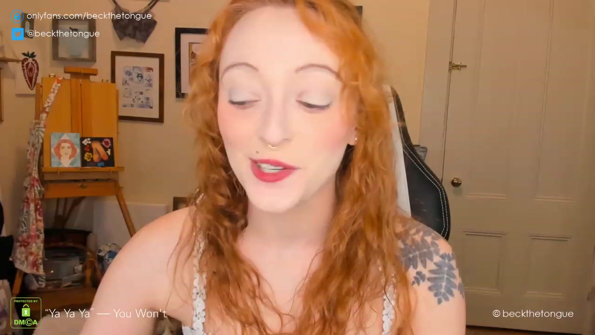 Gallery image thumbnail from beckthetongue's myfreecams stream on, 02/06/2023, 22:38 image 15 of 20