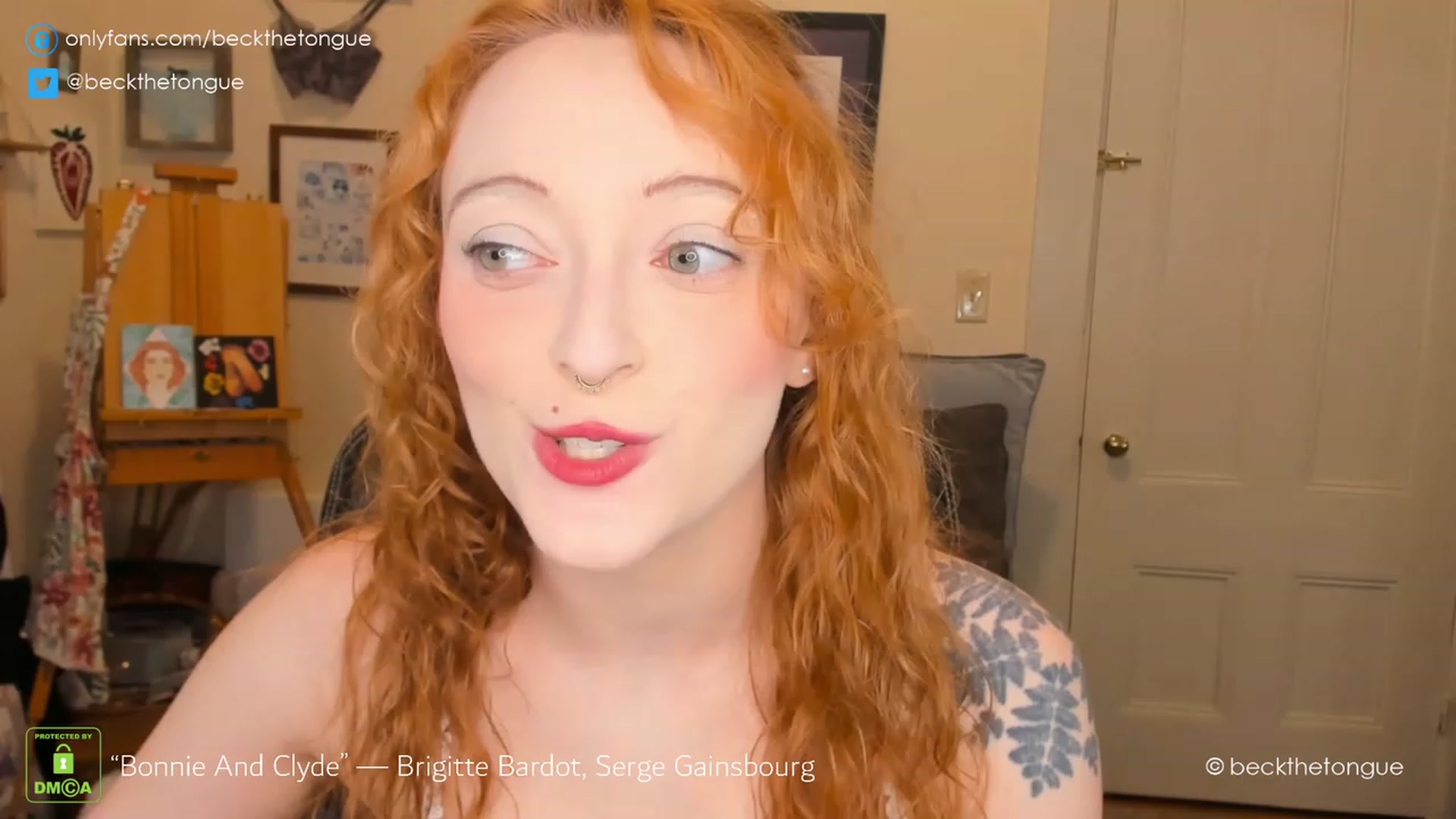 Gallery image thumbnail from beckthetongue's myfreecams stream on, 02/06/2023, 22:38 image 14 of 20