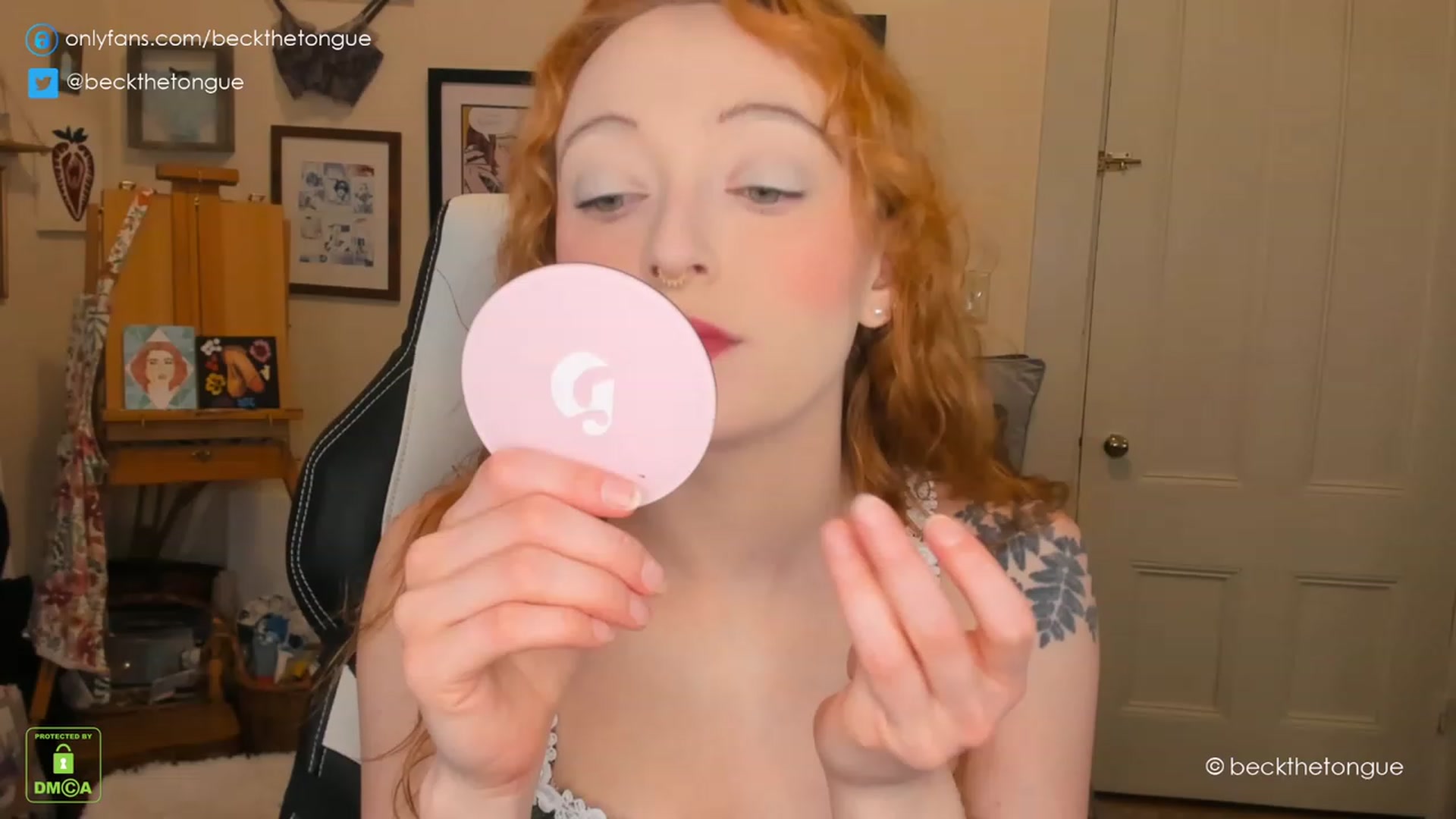 Gallery image thumbnail from beckthetongue's myfreecams stream on, 02/06/2023, 22:38 image 13 of 20