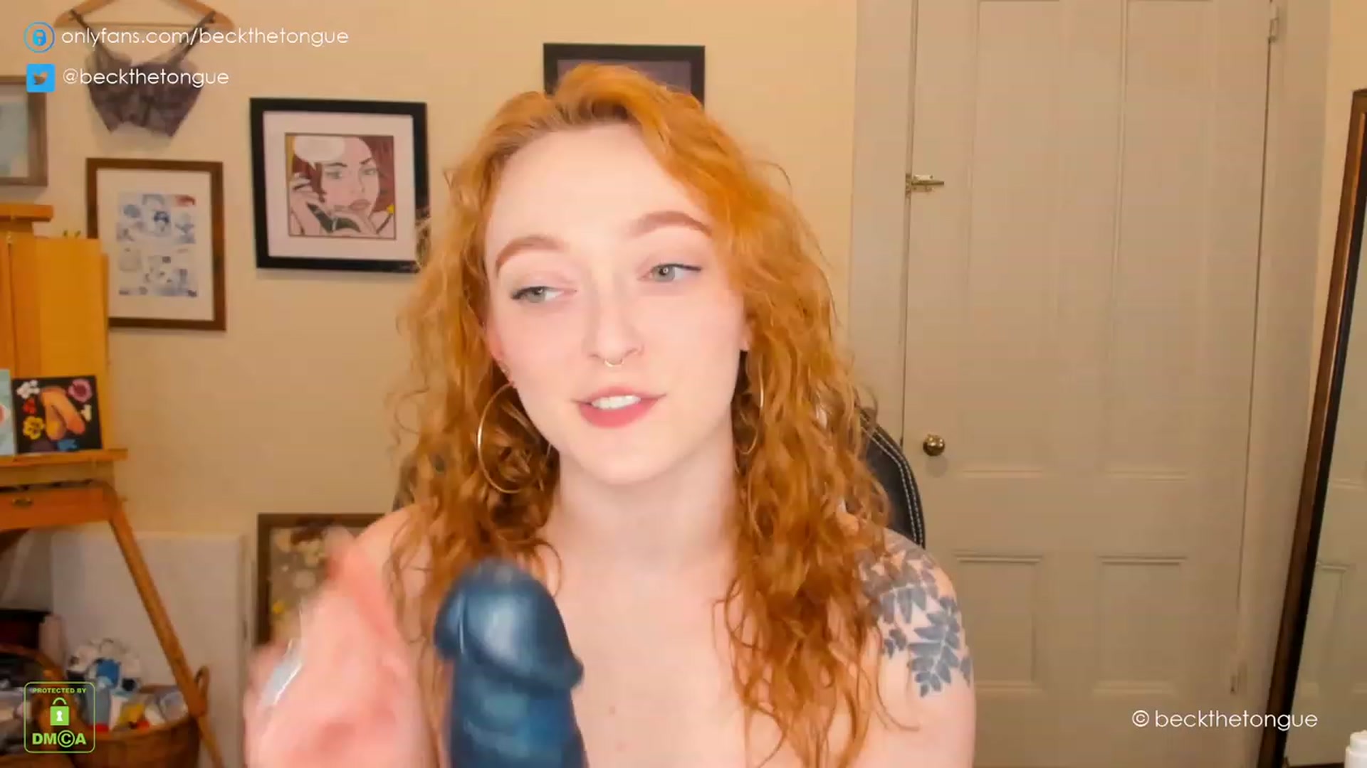 Gallery image thumbnail from beckthetongue's myfreecams stream on, 02/16/2023, 04:31 image 7 of 20