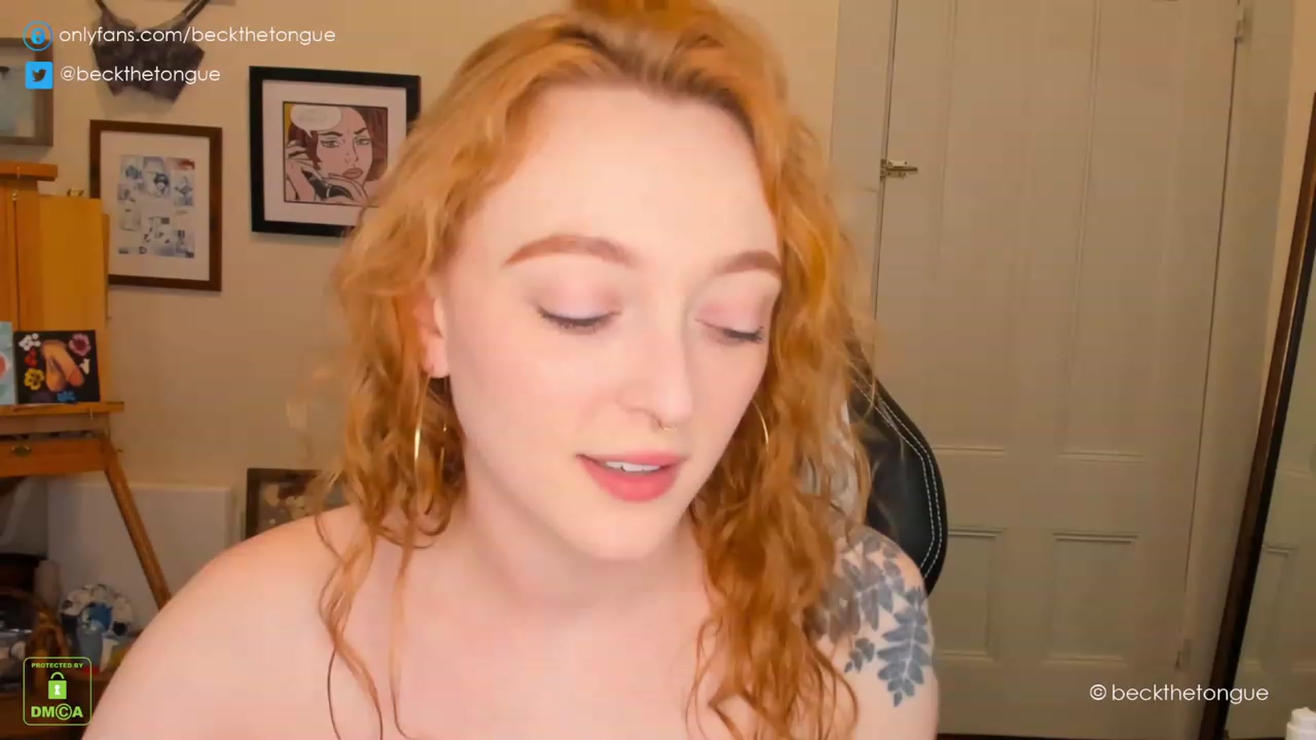 Gallery image thumbnail from beckthetongue's myfreecams stream on, 02/16/2023, 04:31 image 12 of 20