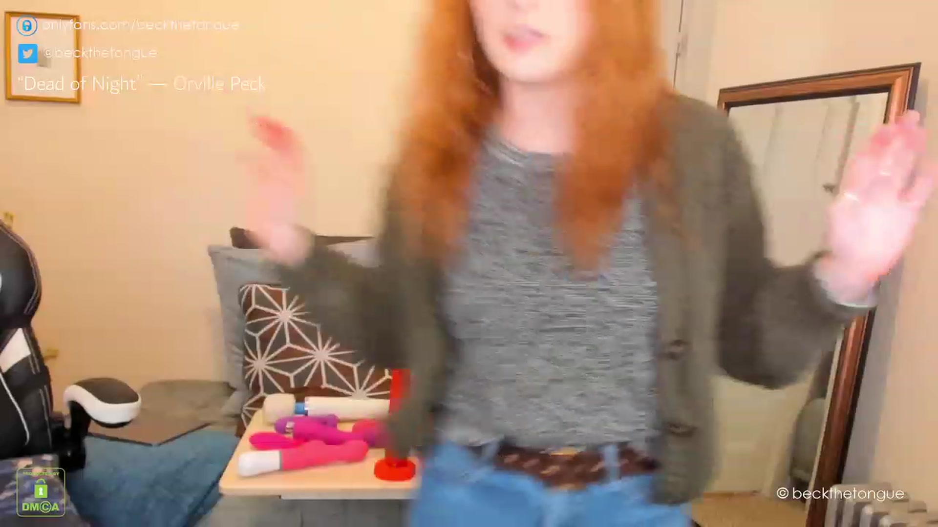 Gallery image thumbnail from beckthetongue's myfreecams stream on, 03/01/2023, 20:25 image 7 of 20