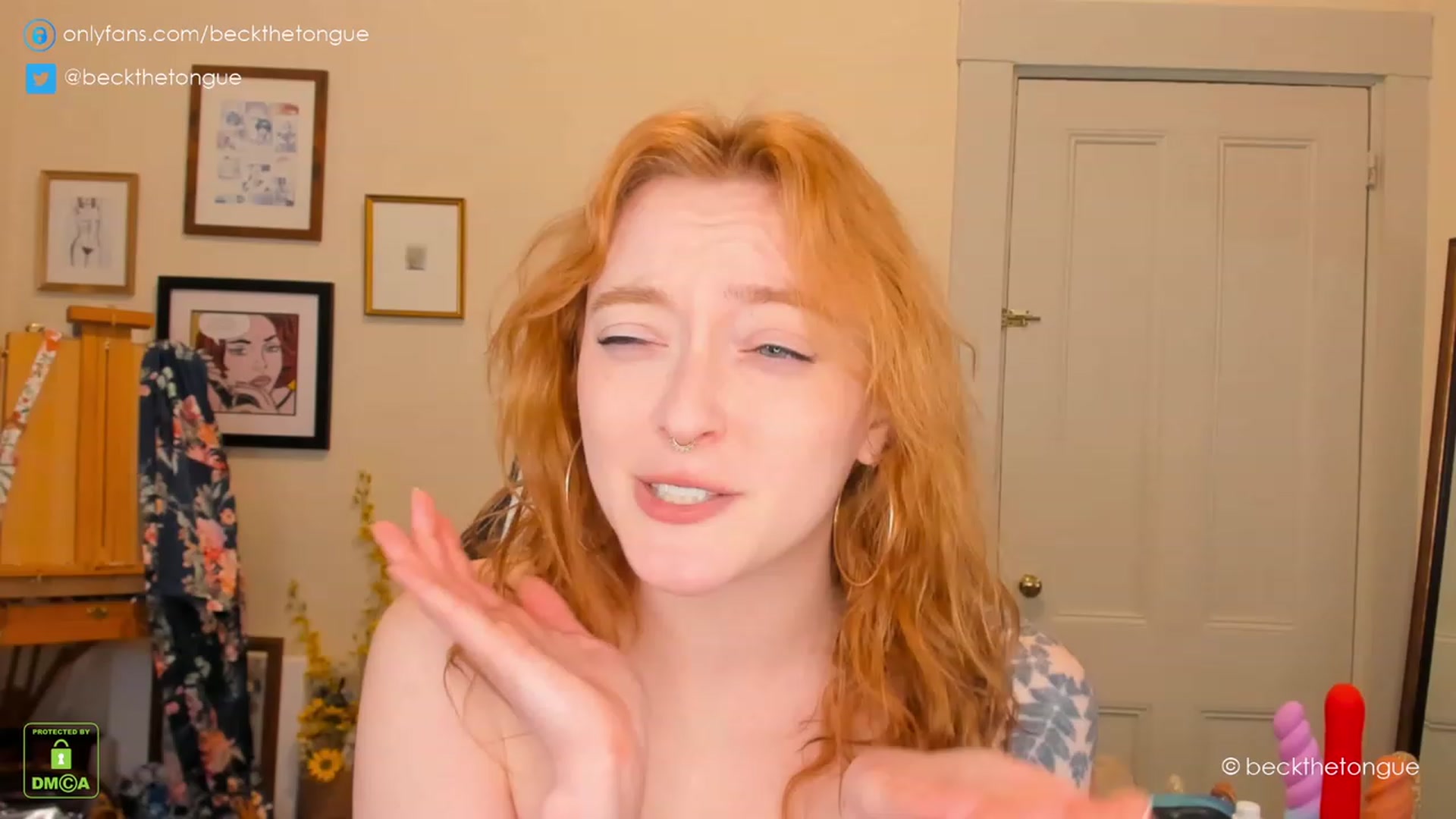 Gallery image thumbnail from beckthetongue's myfreecams stream on, 03/09/2023, 21:29 image 2 of 20