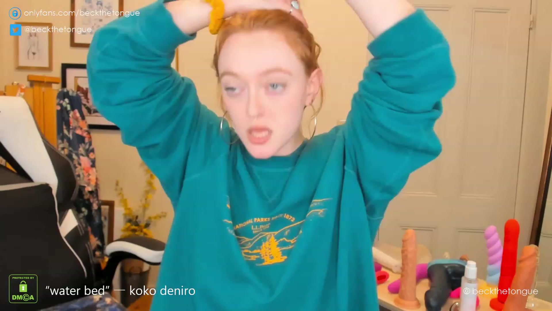 Gallery image thumbnail from beckthetongue's myfreecams stream on, 03/09/2023, 21:29 image 14 of 20