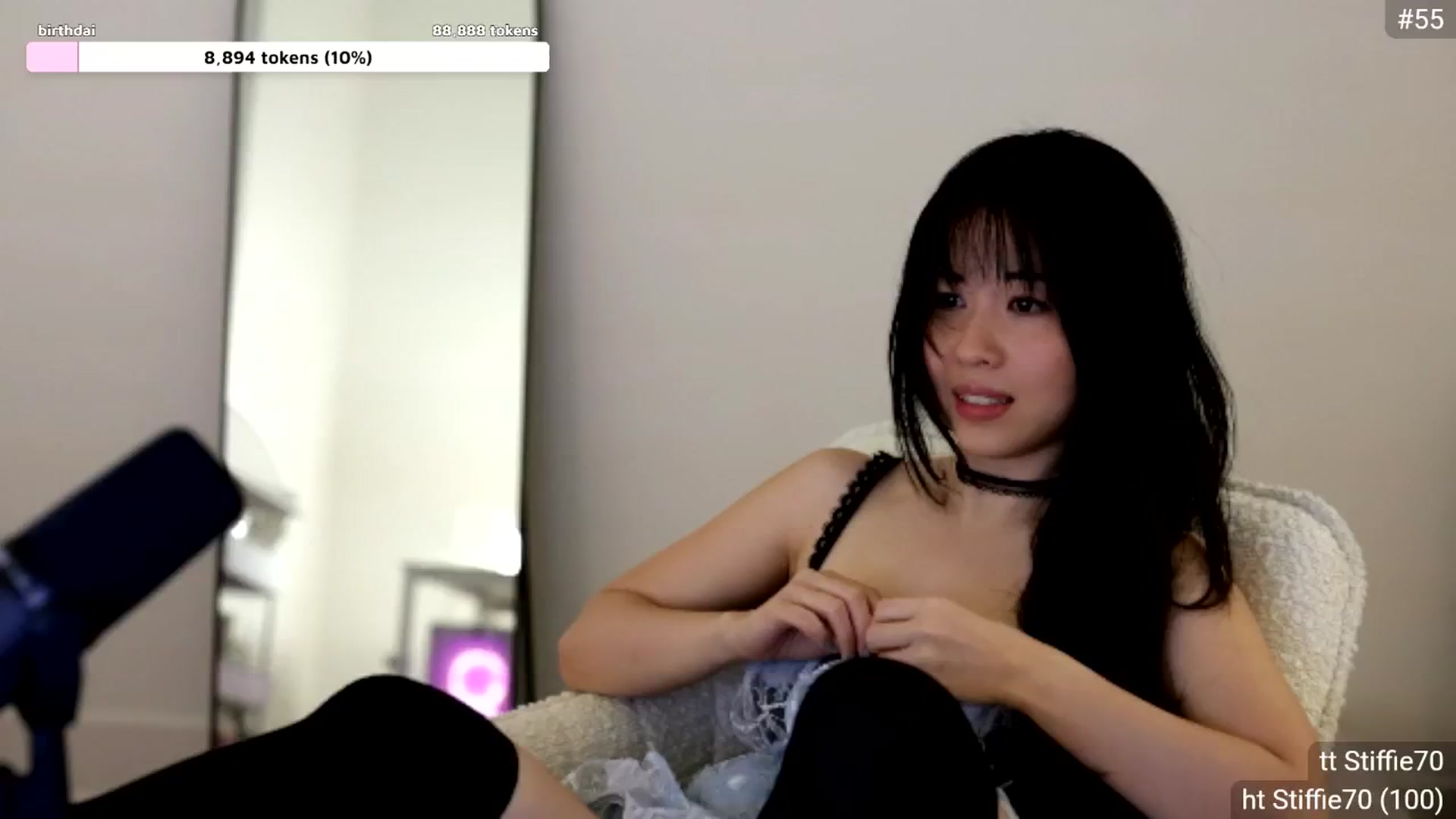 Gallery image thumbnail from birthdaigirl's myfreecams stream on, 05/03/2025, 06:53 image 3 of 20