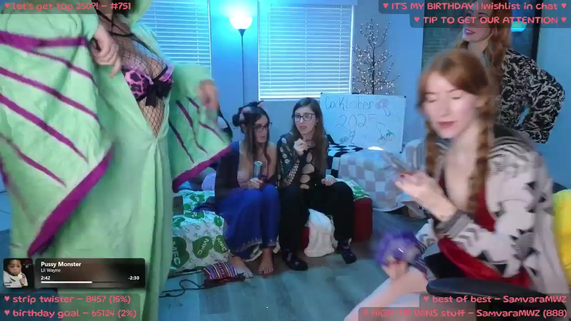 Gallery image thumbnail from birthdayMeowz's myfreecams stream on, 10/10/2025, 02:33 image 2 of 20