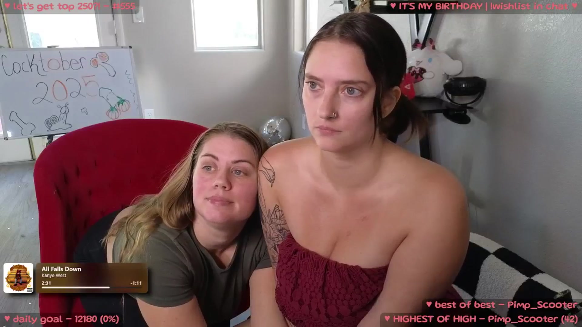 Gallery image thumbnail from birthdayMeowz's myfreecams stream on, 10/12/2025, 22:16 image 18 of 20