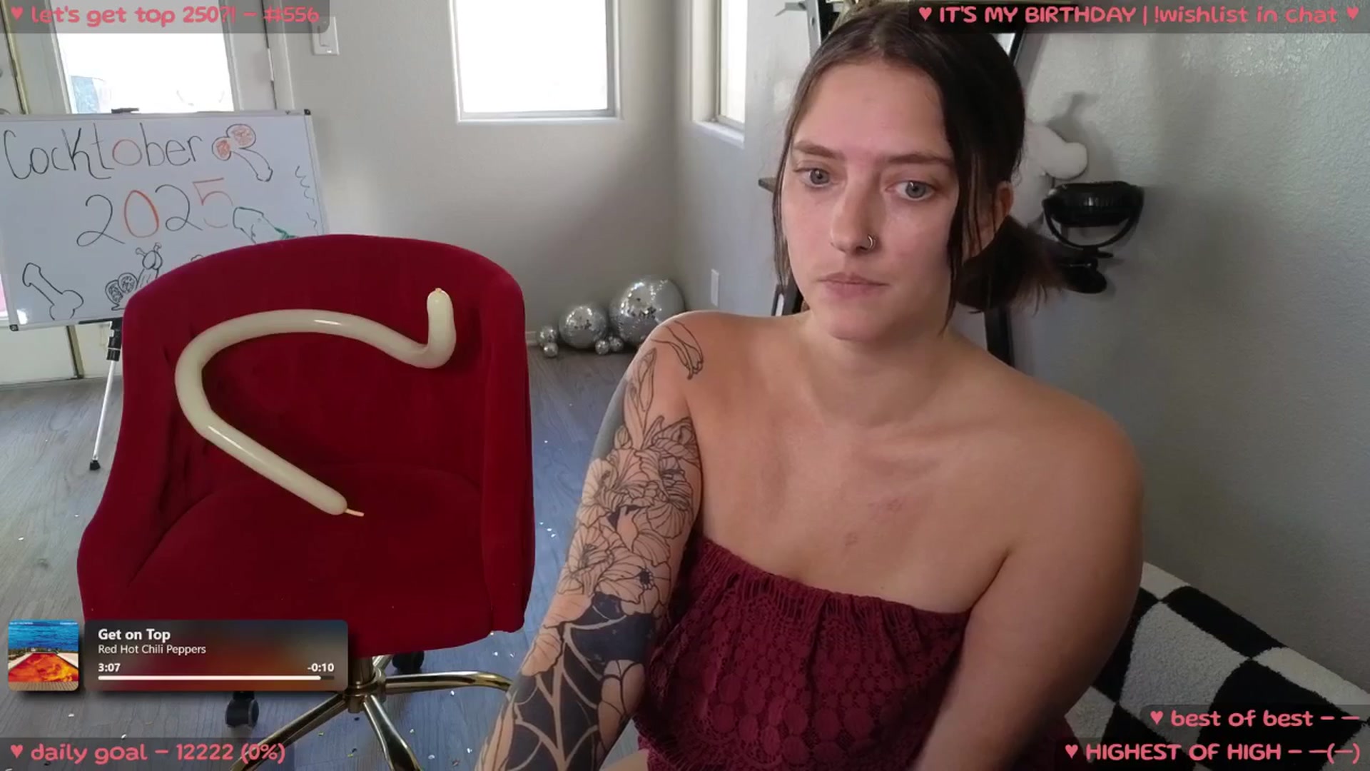 Gallery image thumbnail from birthdayMeowz's myfreecams stream on, 10/12/2025, 22:16 image 3 of 20