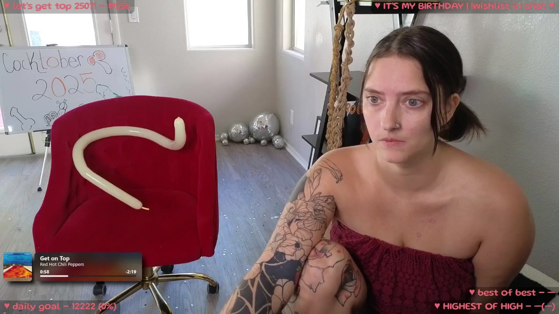 Gallery image thumbnail from birthdayMeowz's myfreecams stream on, 10/12/2025, 22:16 image 2 of 20