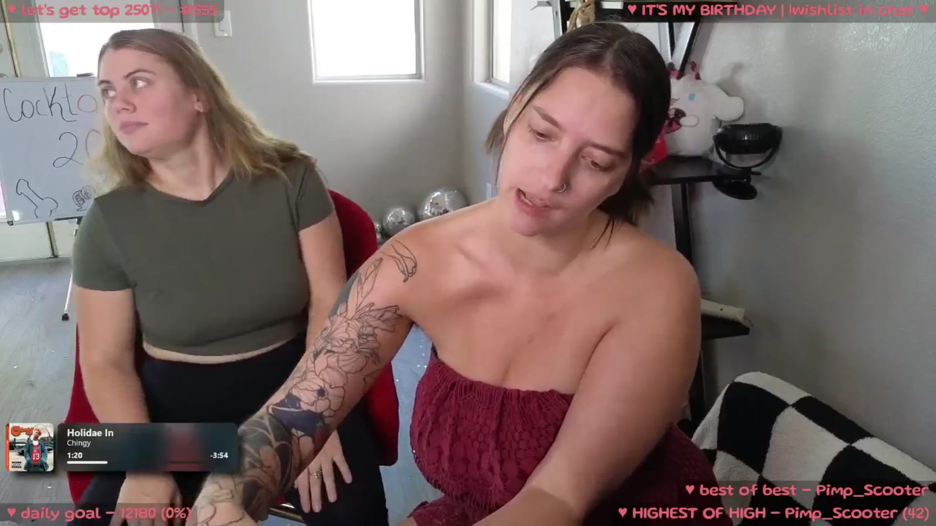 Gallery image thumbnail from birthdayMeowz's myfreecams stream on, 10/12/2025, 22:16 image 15 of 20