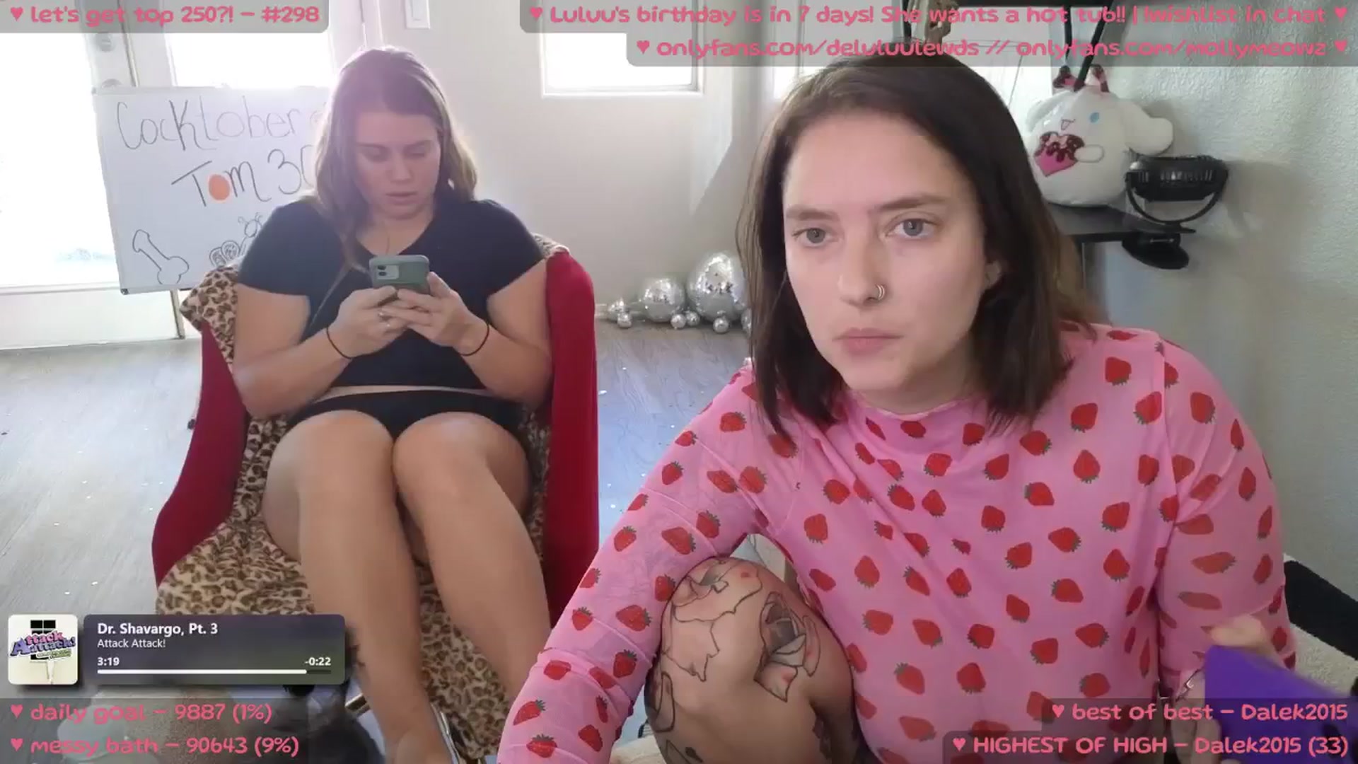 Gallery image thumbnail from birthdayMeowz's myfreecams stream on, 10/17/2025, 22:59 image 1 of 20