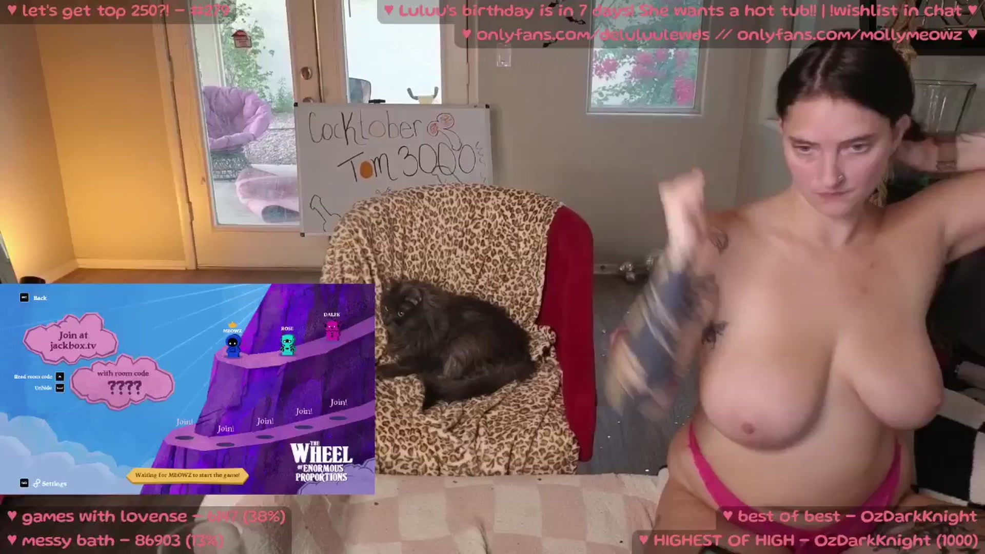 Gallery image thumbnail from birthdayMeowz's myfreecams stream on, 10/18/2025, 02:27 image 8 of 20