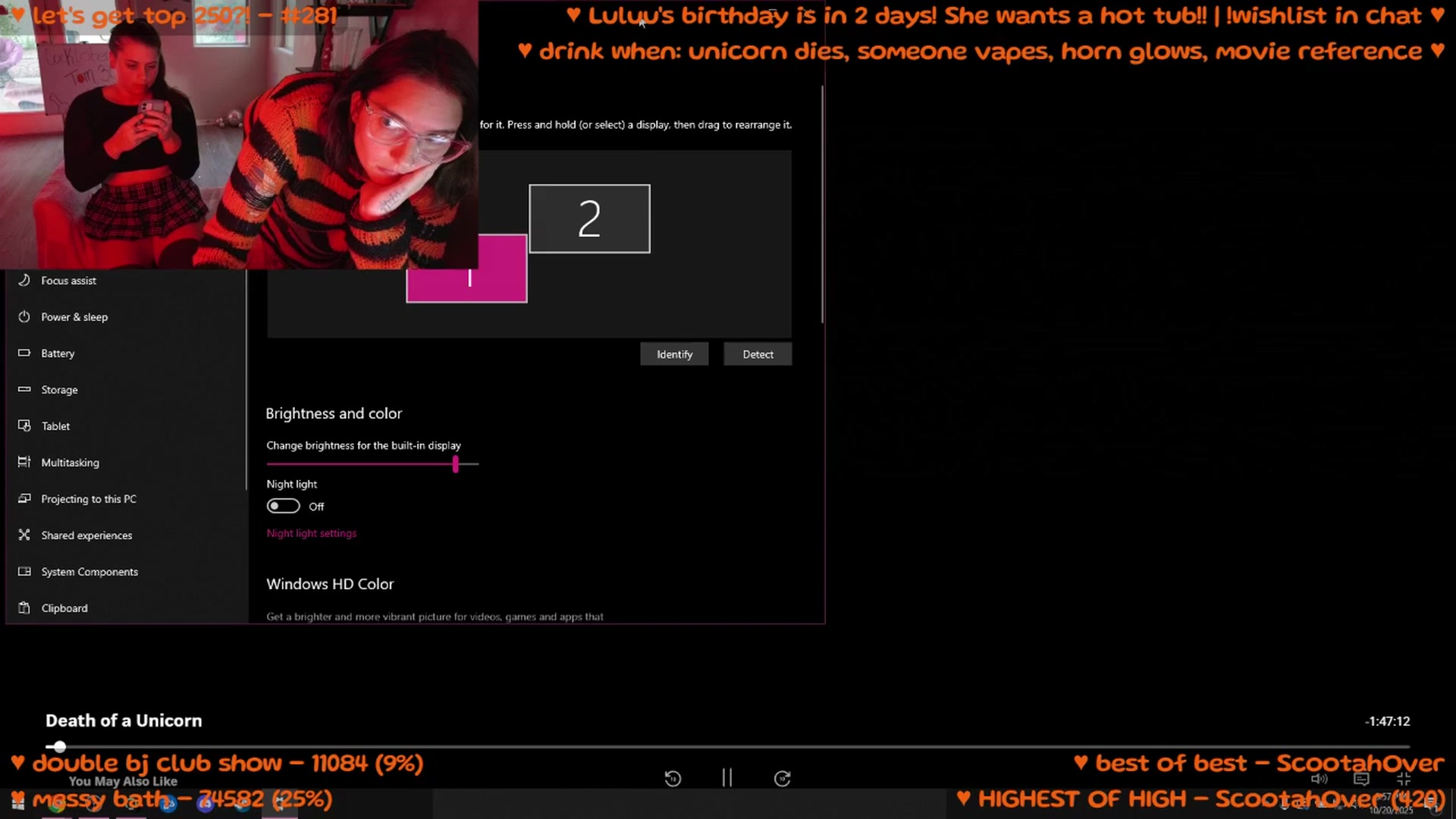 Gallery image thumbnail from birthdayMeowz's myfreecams stream on, 10/21/2025, 02:58 image 7 of 20