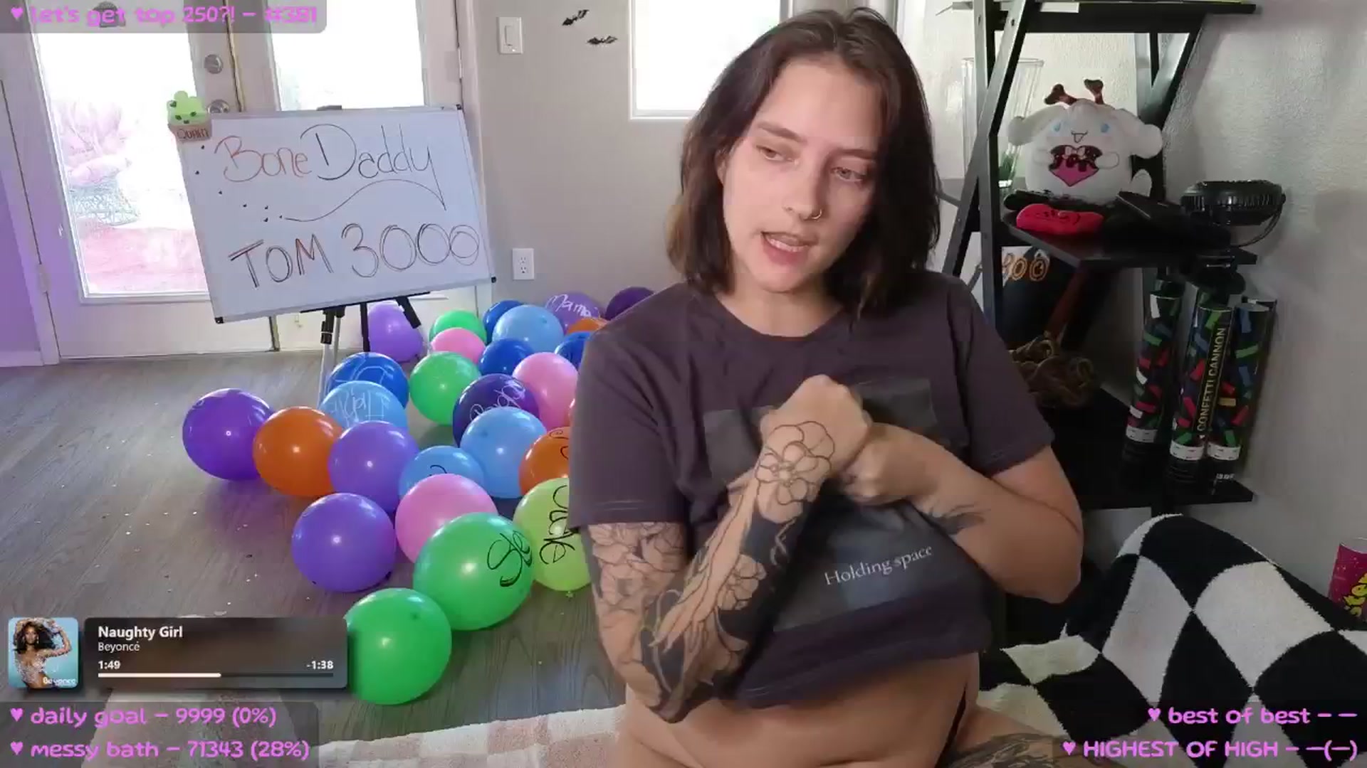 Gallery image thumbnail from birthdayMeowz's myfreecams stream on, 10/27/2025, 02:23 image 1 of 20