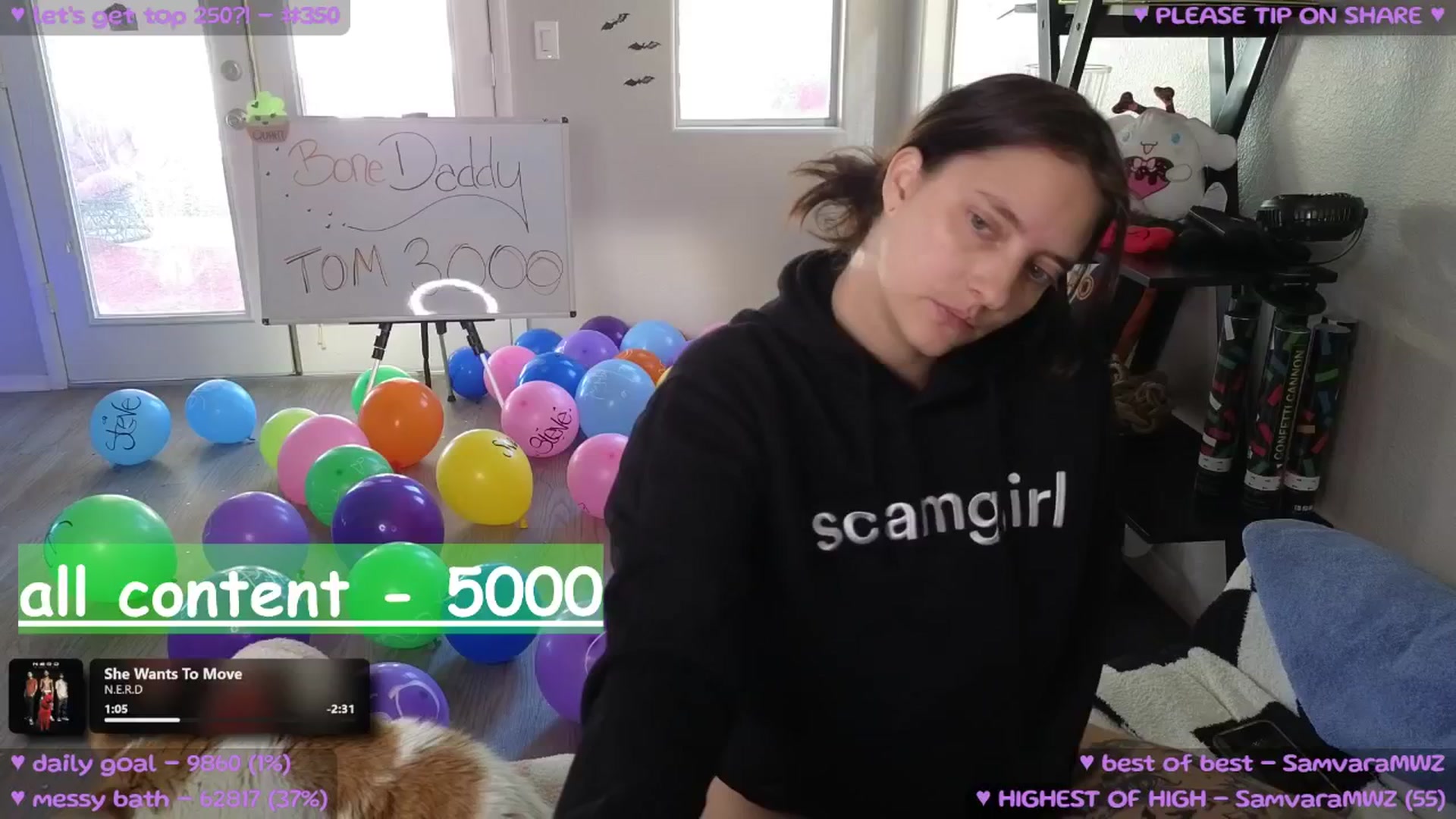 Gallery image thumbnail from birthdayMeowz's myfreecams stream on, 10/28/2025, 19:13 image 10 of 20