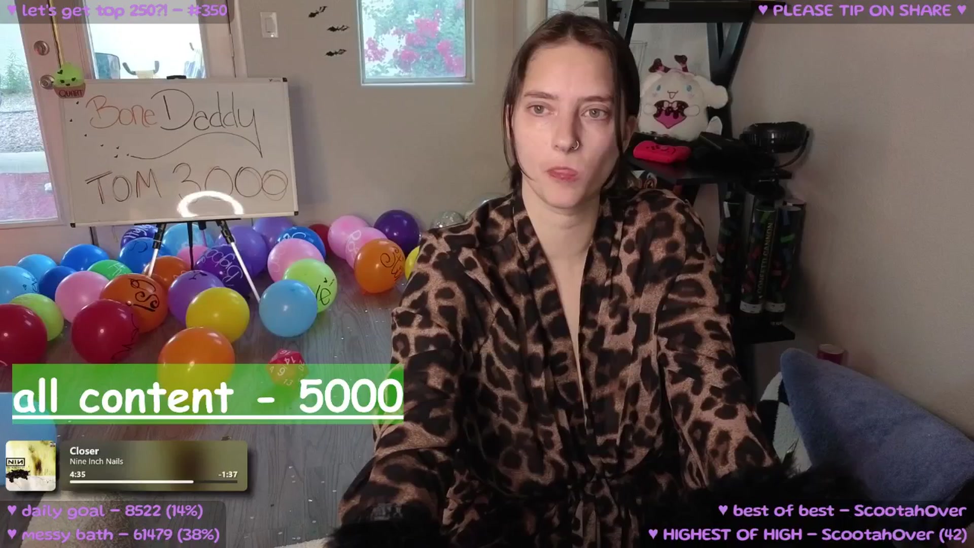 Gallery image thumbnail from birthdayMeowz's myfreecams stream on, 10/29/2025, 02:47 image 4 of 20