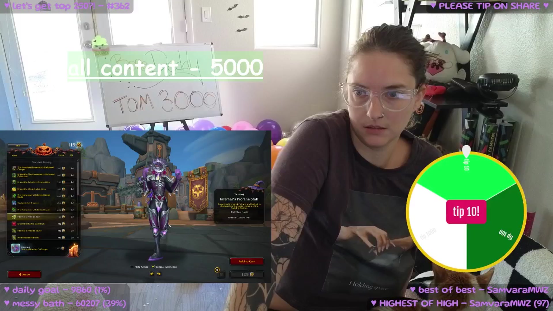 Gallery image thumbnail from birthdayMeowz's myfreecams stream on, 10/29/2025, 23:22 image 8 of 20
