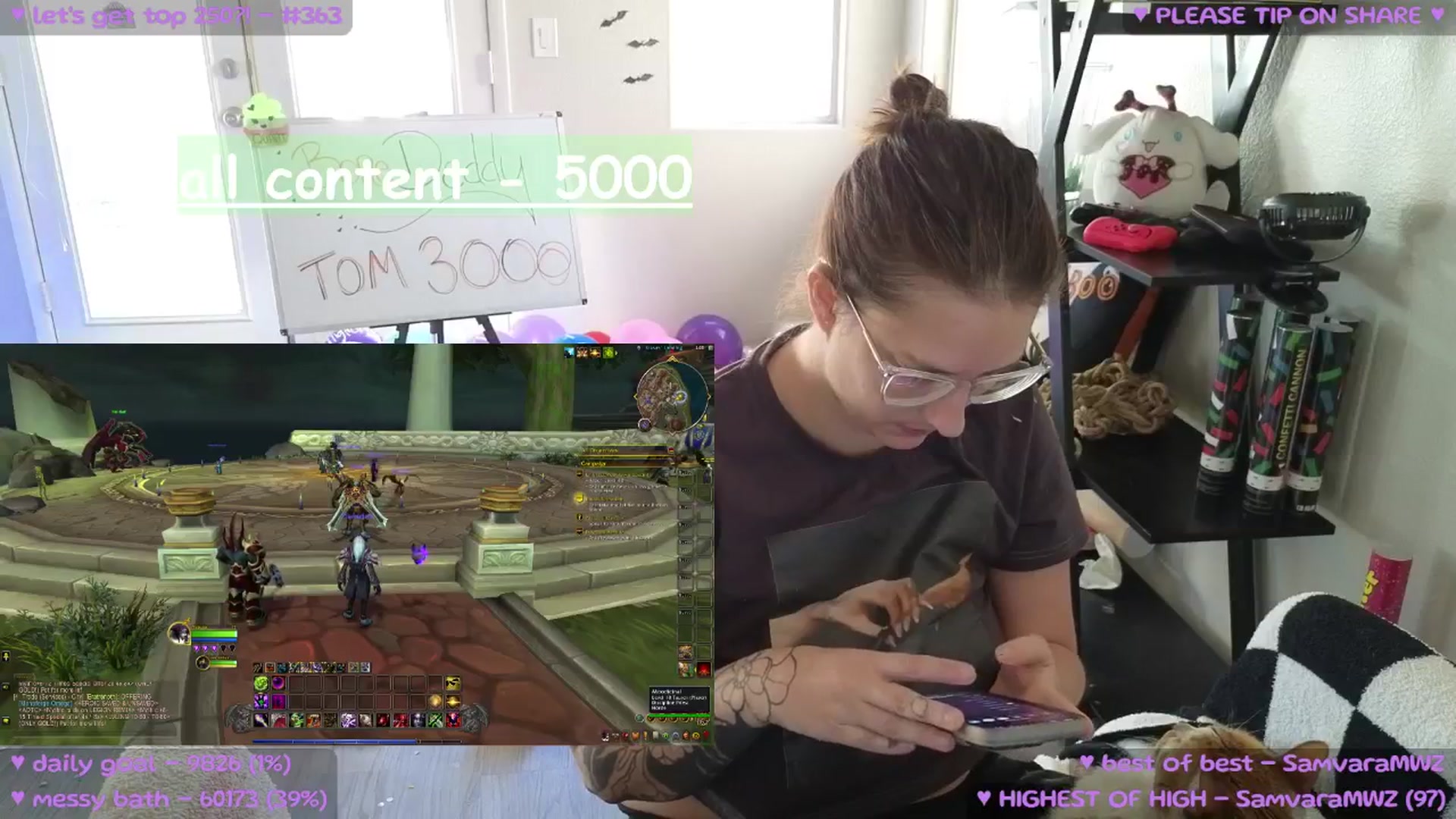 Gallery image thumbnail from birthdayMeowz's myfreecams stream on, 10/29/2025, 23:22 image 10 of 20