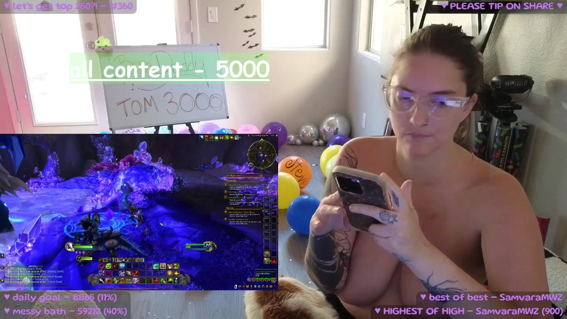Gallery image thumbnail from birthdayMeowz's myfreecams stream on, 10/30/2025, 24:04 image 7 of 20