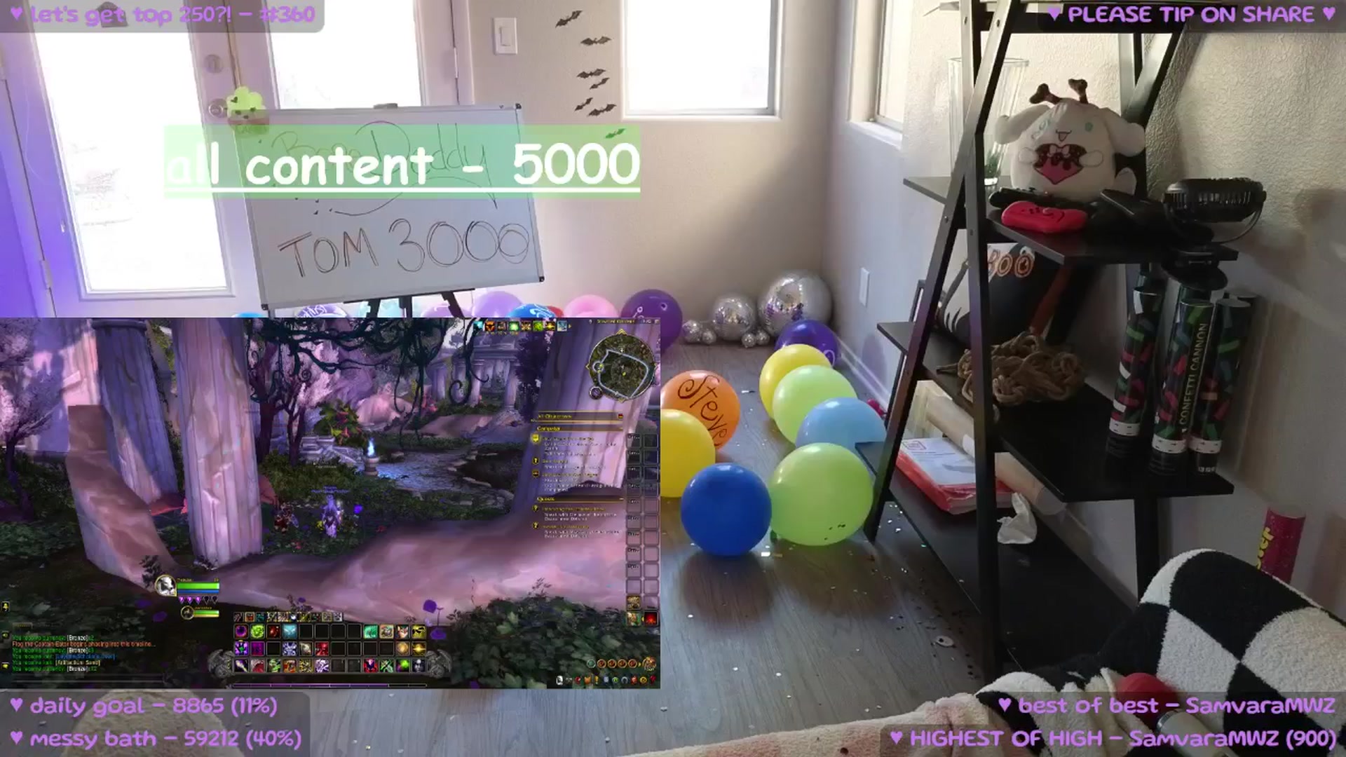 Gallery image thumbnail from birthdayMeowz's myfreecams stream on, 10/30/2025, 24:04 image 10 of 20