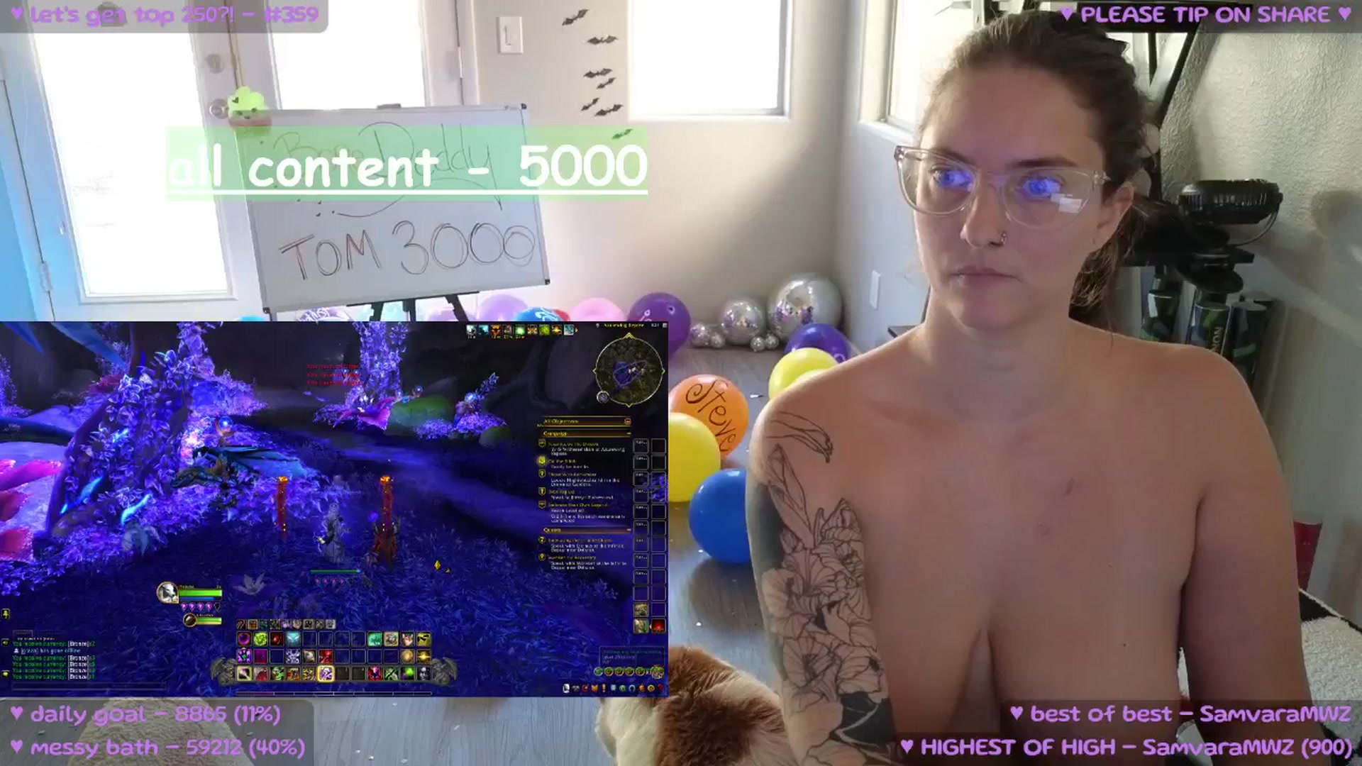 Gallery image thumbnail from birthdayMeowz's myfreecams stream on, 10/30/2025, 24:04 image 4 of 20