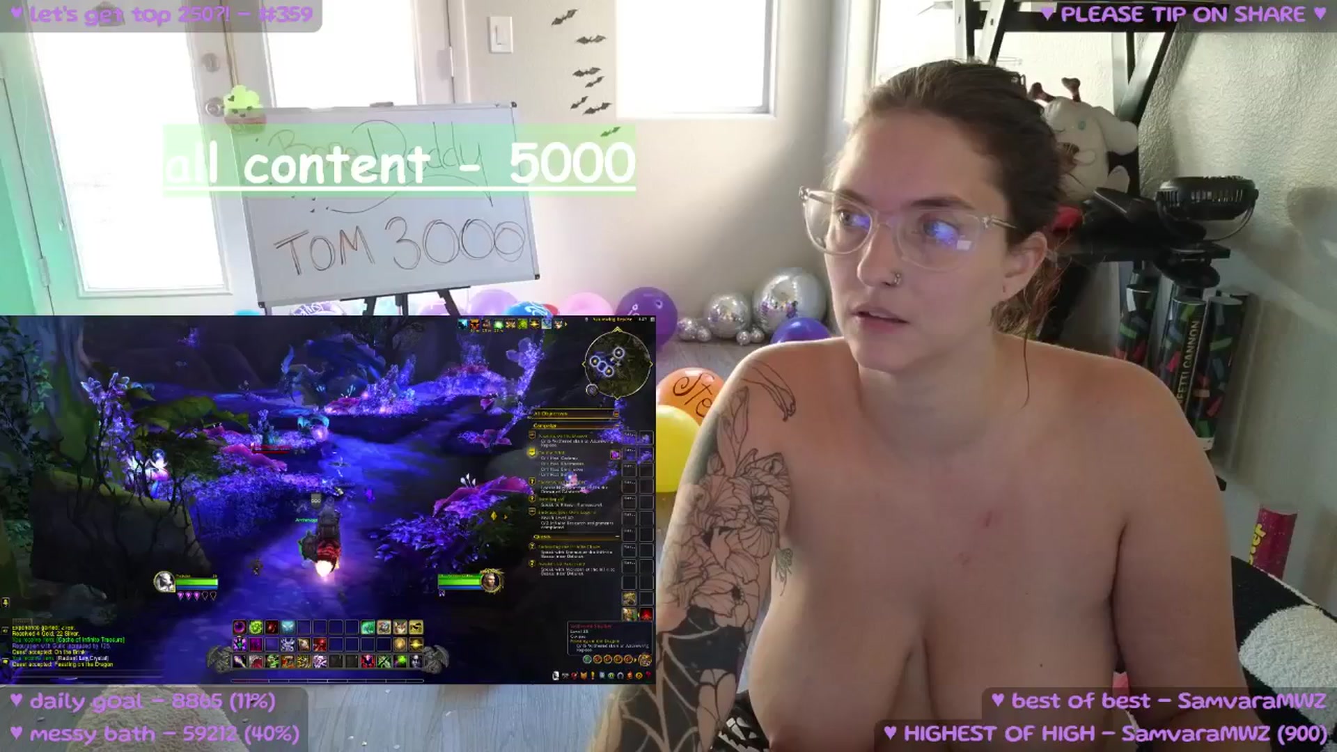Gallery image thumbnail from birthdayMeowz's myfreecams stream on, 10/30/2025, 24:04 image 2 of 20