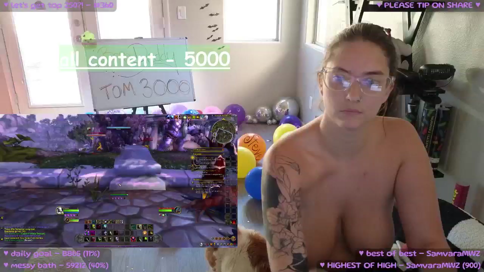 Gallery image thumbnail from birthdayMeowz's myfreecams stream on, 10/30/2025, 24:04 image 9 of 20