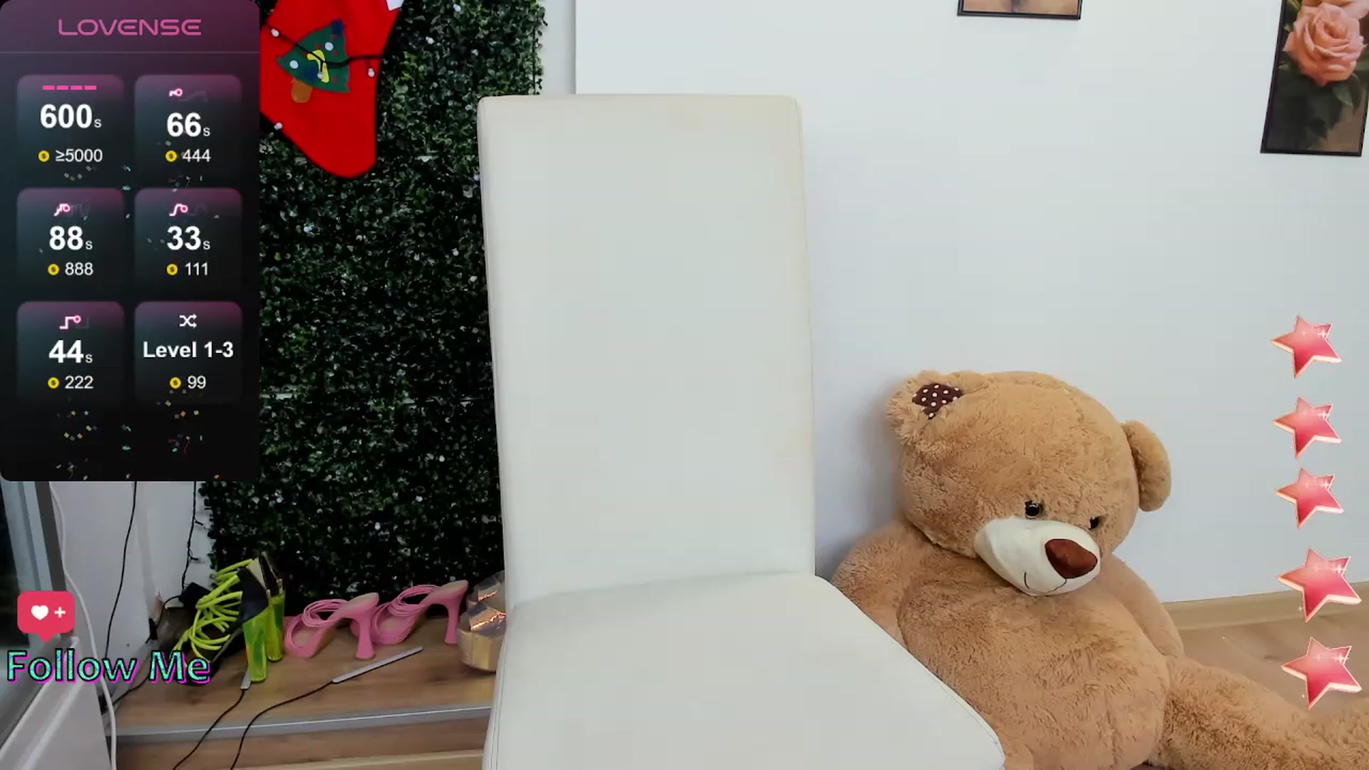 Gallery image thumbnail from boabab123's myfreecams stream on, 03/07/2024, 14:35 image 14 of 20