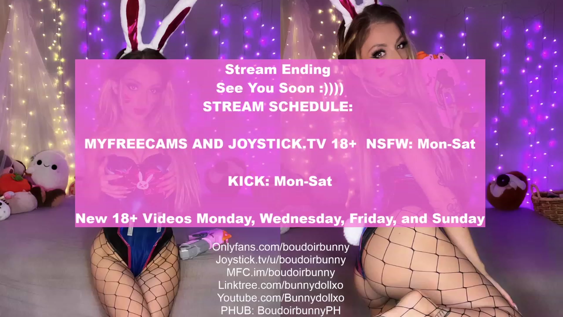 Gallery image thumbnail from boudoirbunny's myfreecams stream on, 09/06/2023, 06:34 image 20 of 20