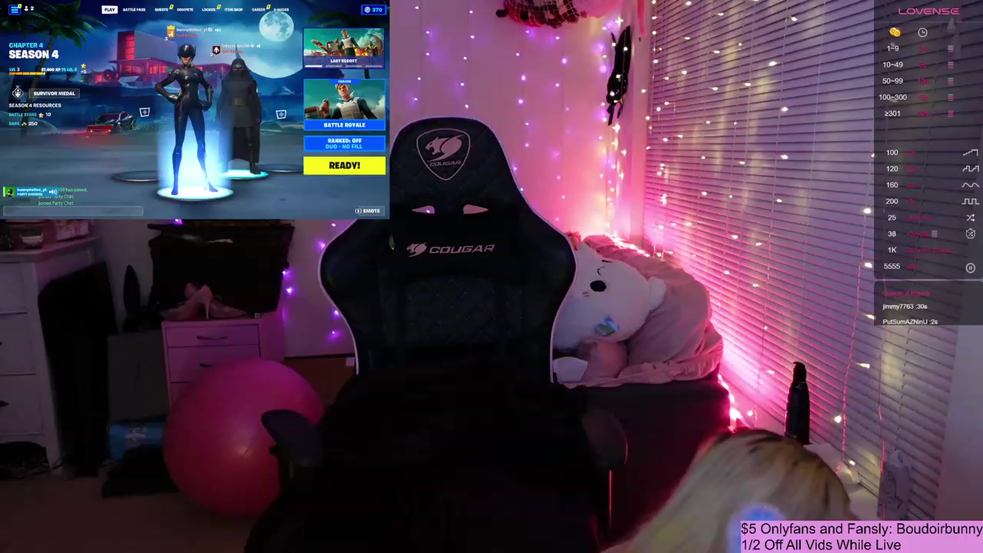Gallery image thumbnail from boudoirbunny's myfreecams stream on, 09/27/2023, 10:24 image 18 of 20