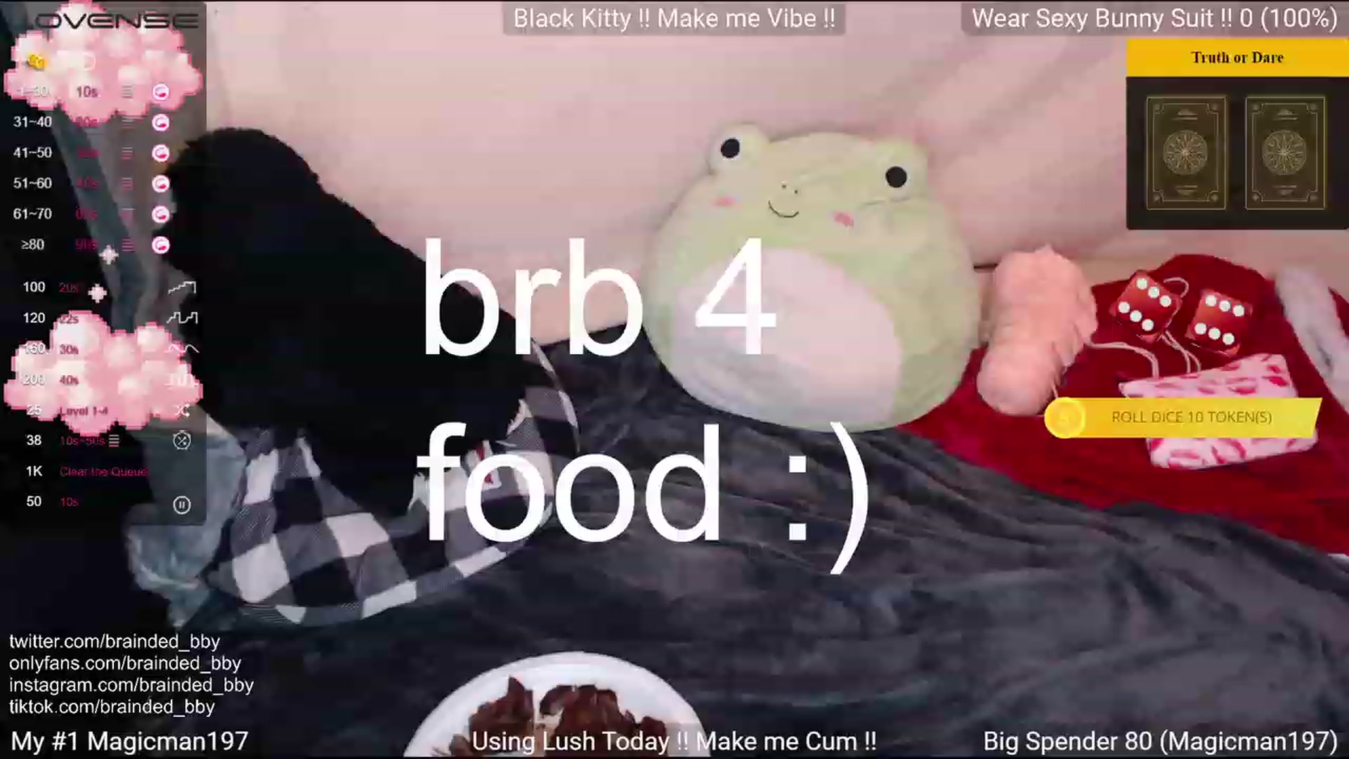 Gallery image thumbnail from braindedbby's myfreecams stream on, 01/02/2023, 04:19 image 5 of 20