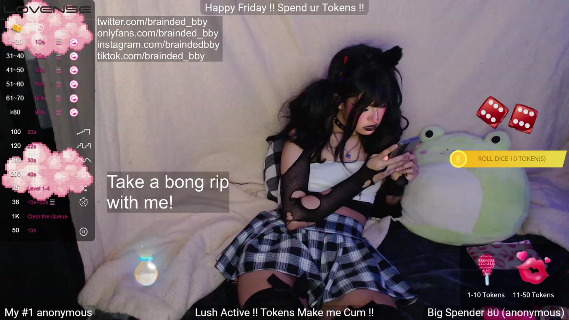 Gallery image thumbnail from braindedbby's myfreecams stream on, 01/17/2023, 03:48 image 11 of 20