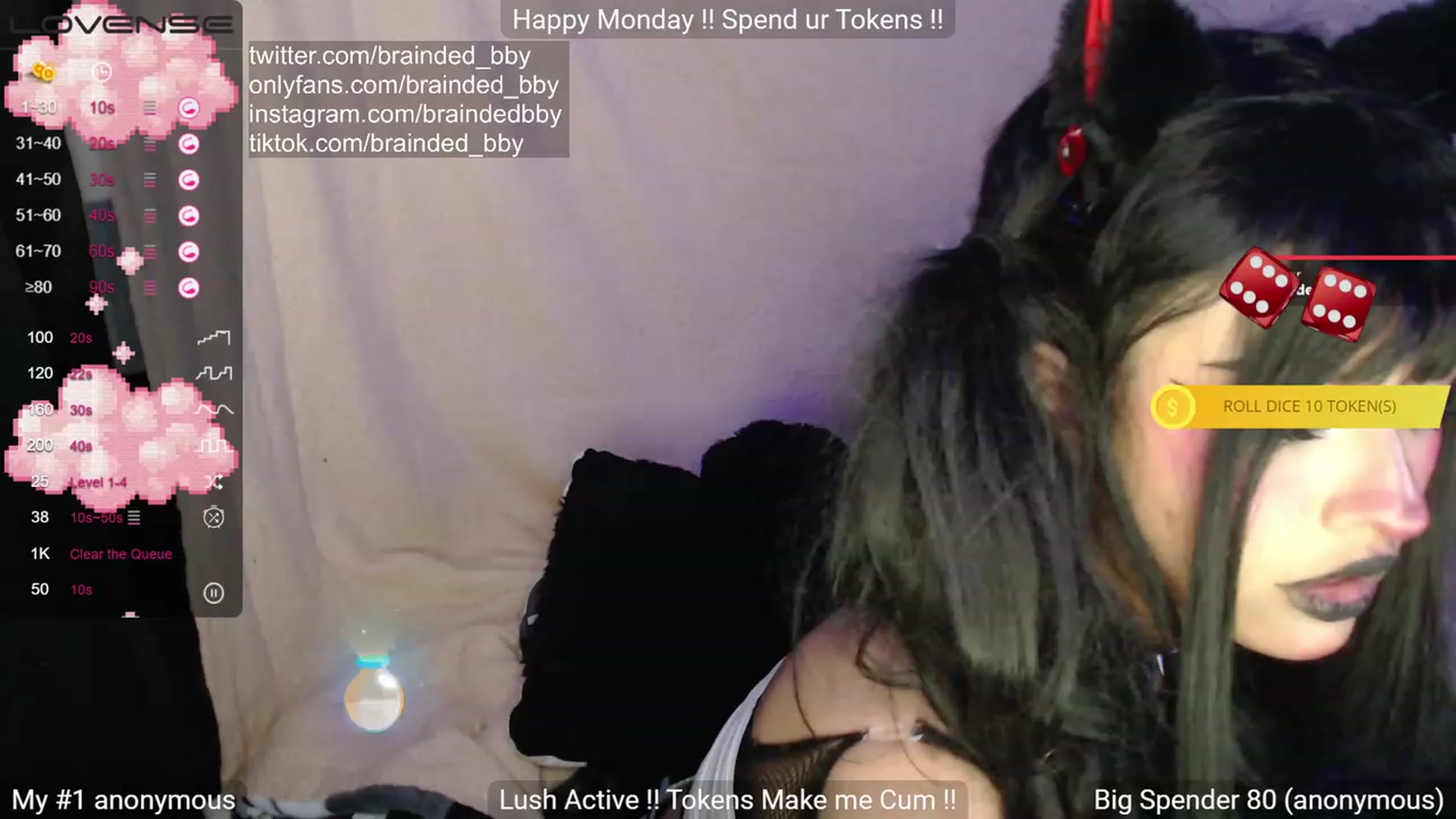 Gallery image thumbnail from braindedbby's myfreecams stream on, 01/17/2023, 03:48 image 20 of 20