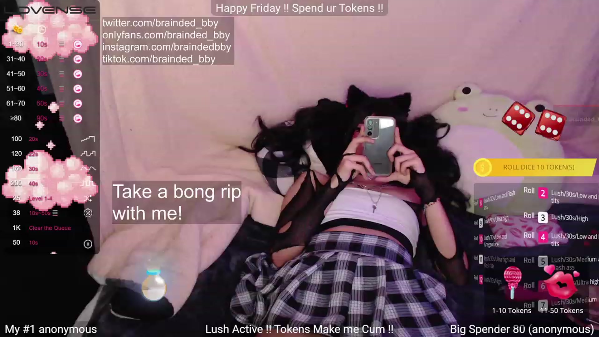 Gallery image thumbnail from braindedbby's myfreecams stream on, 01/17/2023, 03:48 image 9 of 20