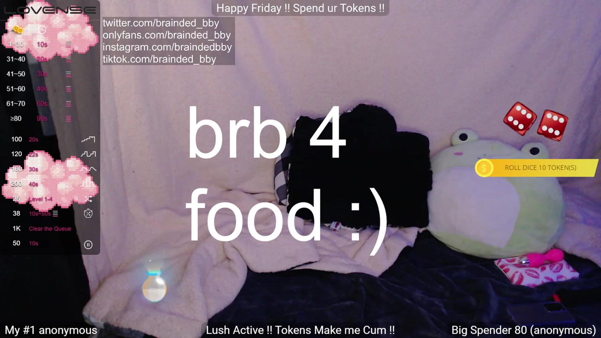 Gallery image thumbnail from braindedbby's myfreecams stream on, 01/17/2023, 03:48 image 13 of 20
