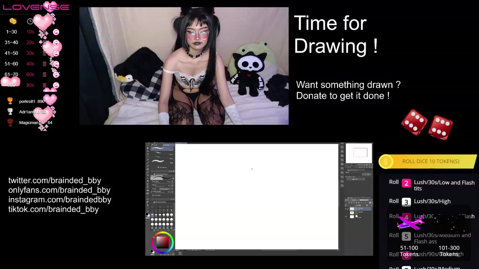 Gallery image thumbnail from braindedbby's myfreecams stream on, 01/20/2023, 10:38 image 11 of 20