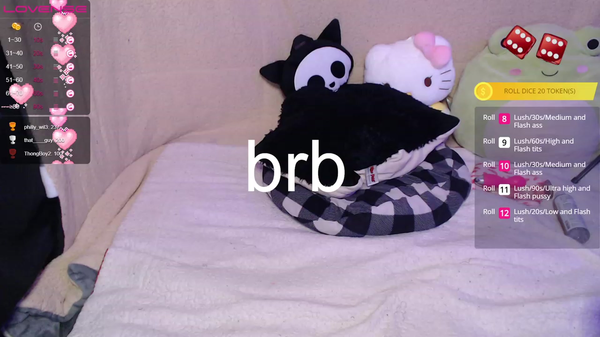 Gallery image thumbnail from braindedbby's myfreecams stream on, 01/31/2023, 11:02 image 2 of 20
