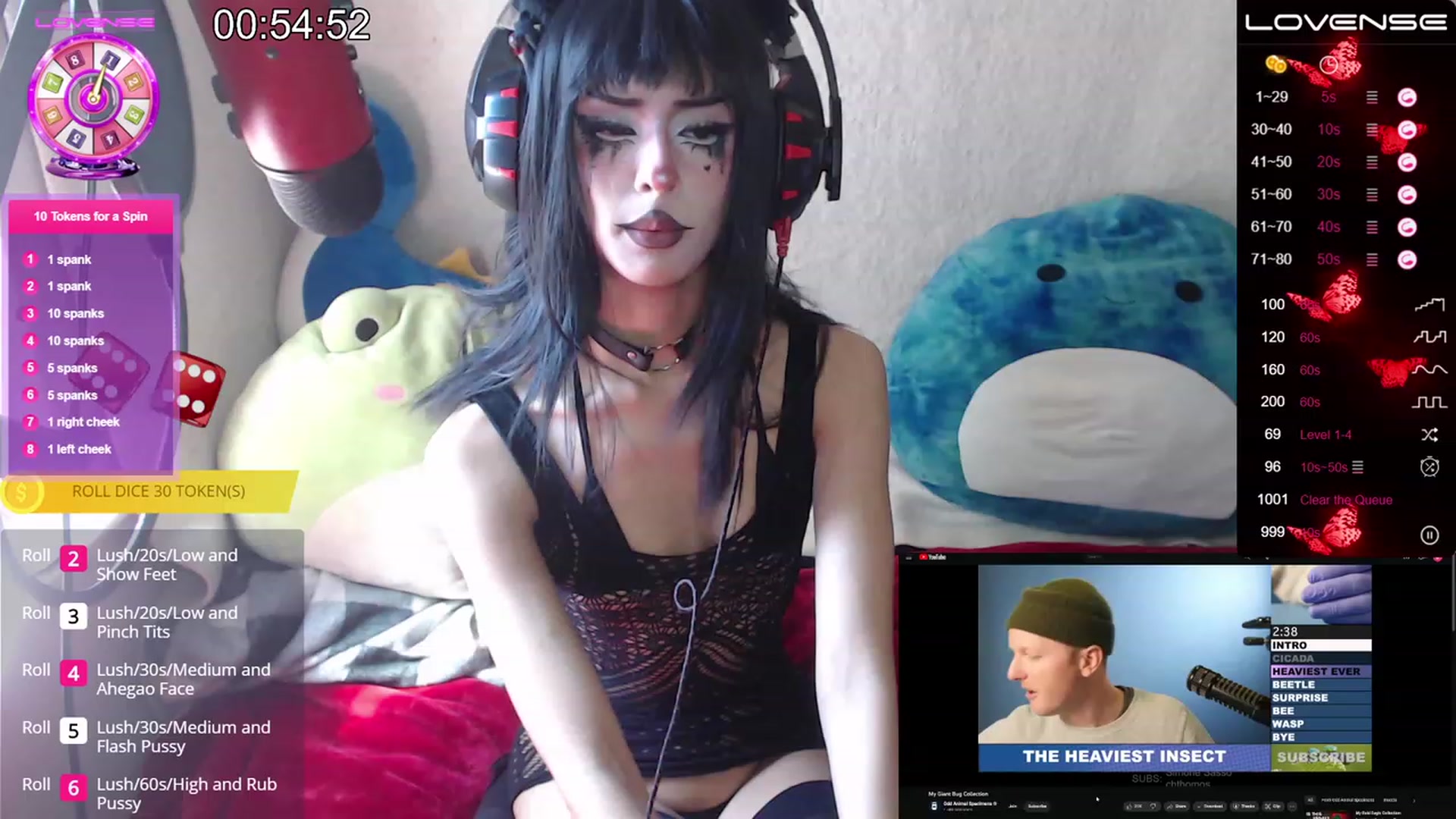 Gallery image thumbnail from braindedbby's myfreecams stream on, 08/05/2023, 23:23 image 10 of 20