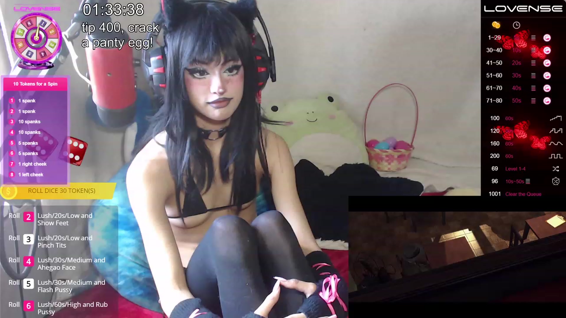 Gallery image thumbnail from braindedbby's myfreecams stream on, 08/08/2023, 19:05 image 20 of 20