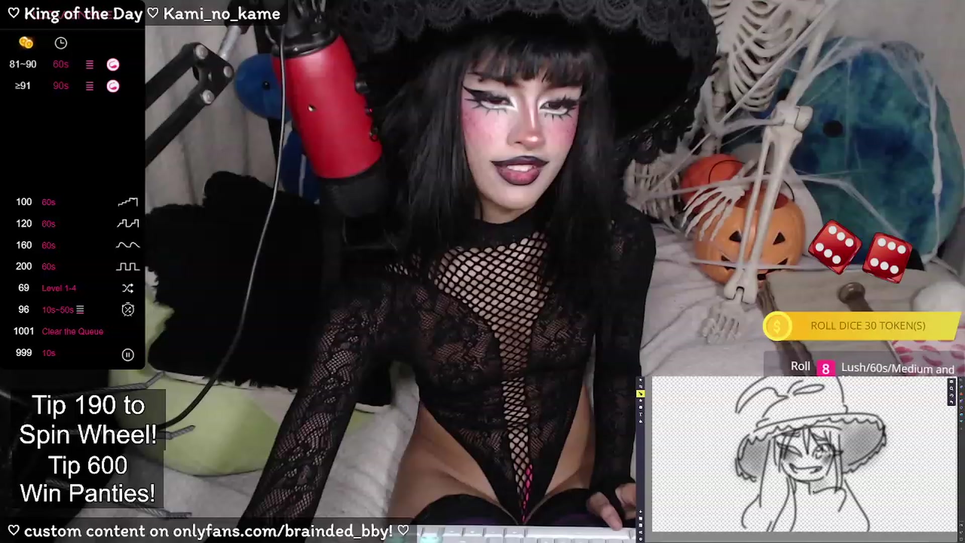 Gallery image thumbnail from braindedbby's myfreecams stream on, 10/09/2023, 08:40 image 6 of 20