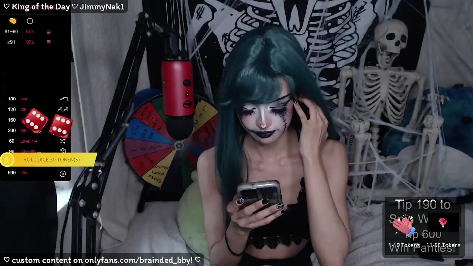 Gallery image thumbnail from braindedbby's myfreecams stream on, 10/23/2023, 24:01 image 3 of 20