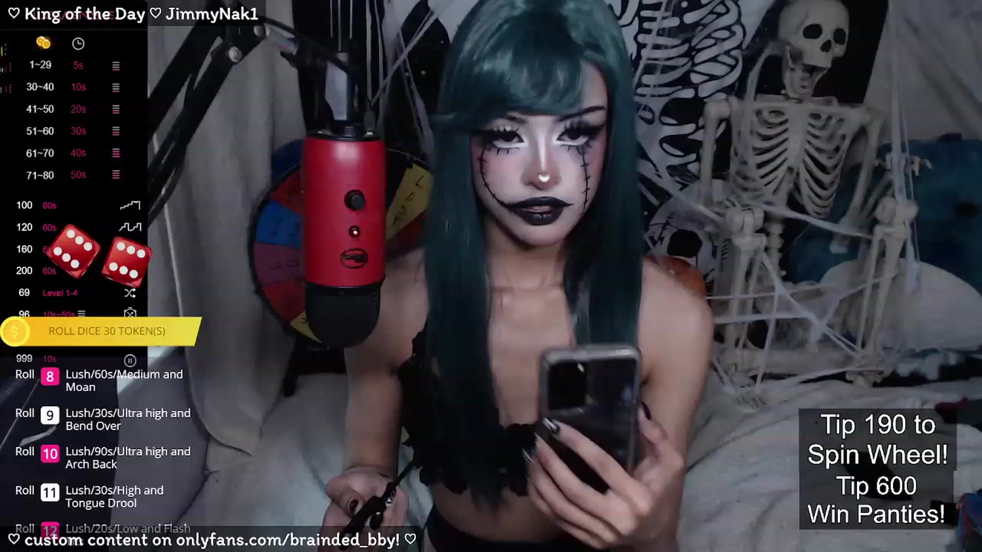 Gallery image thumbnail from braindedbby's myfreecams stream on, 10/23/2023, 24:01 image 14 of 20