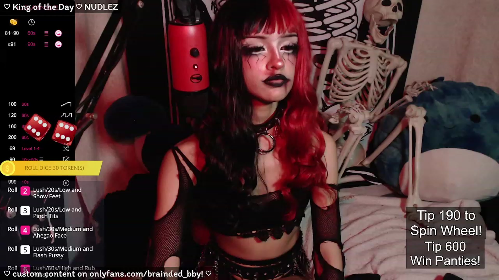 Gallery image thumbnail from braindedbby's myfreecams stream on, 10/25/2023, 08:33 image 8 of 20