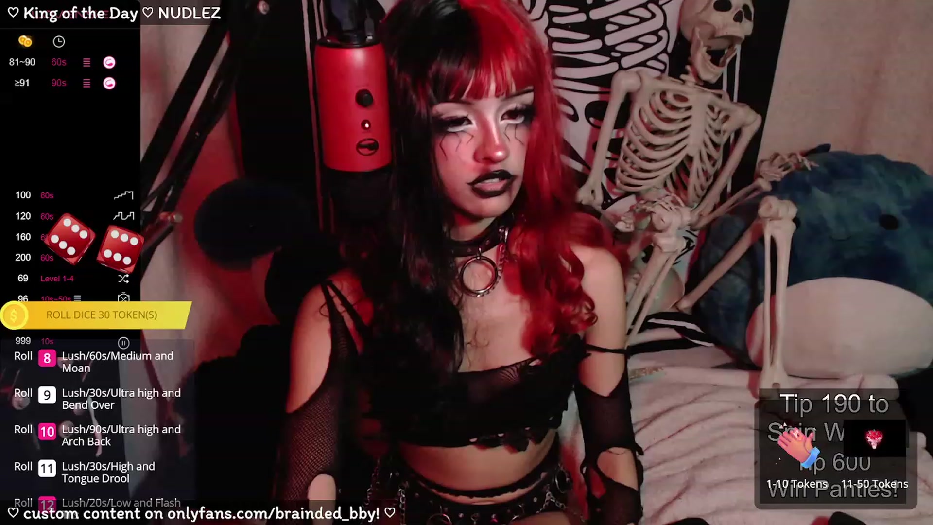 Gallery image thumbnail from braindedbby's myfreecams stream on, 10/25/2023, 08:33 image 3 of 20