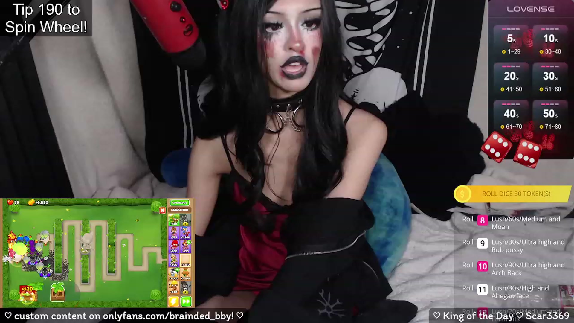 Gallery image thumbnail from braindedbby's myfreecams stream on, 11/21/2023, 10:06 image 13 of 20