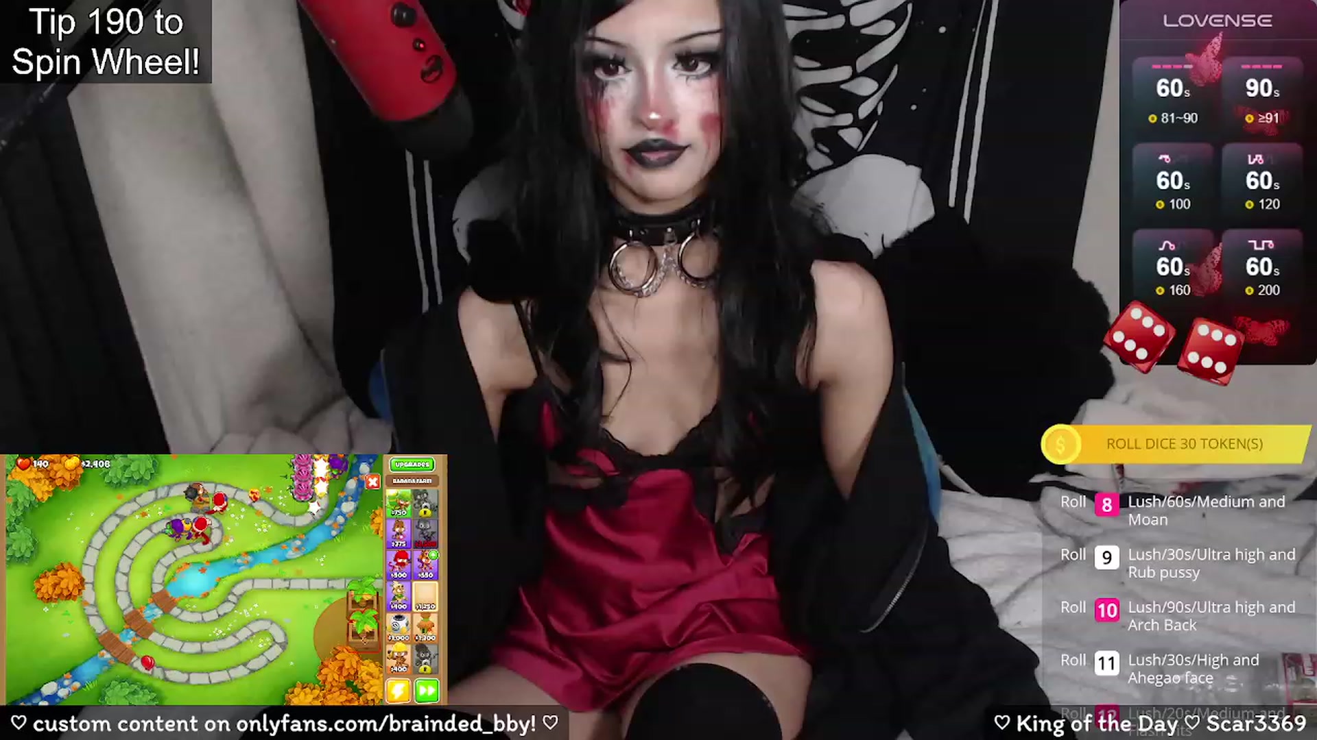 Gallery image thumbnail from braindedbby's myfreecams stream on, 11/21/2023, 10:06 image 2 of 20