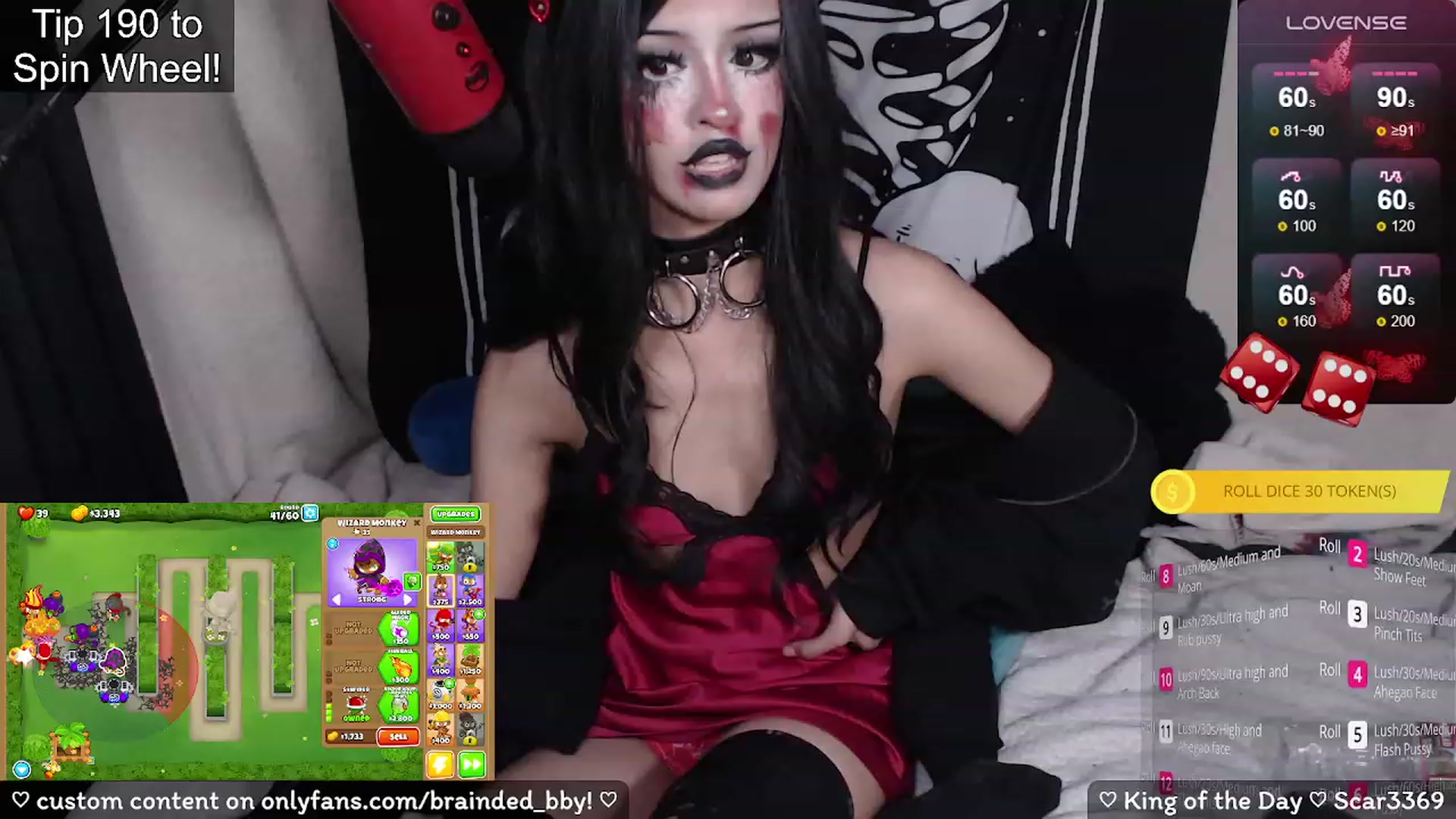 Gallery image thumbnail from braindedbby's myfreecams stream on, 11/21/2023, 10:06 image 12 of 20