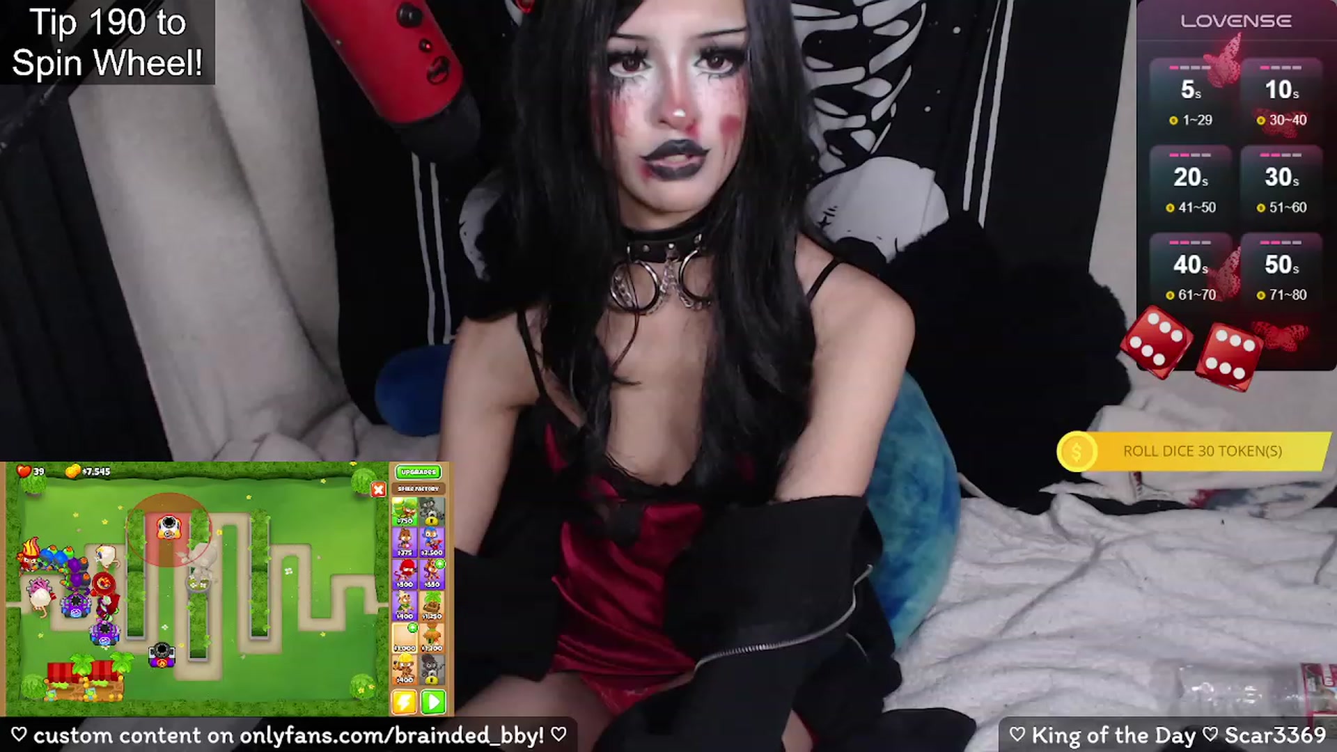 Gallery image thumbnail from braindedbby's myfreecams stream on, 11/21/2023, 10:06 image 14 of 20
