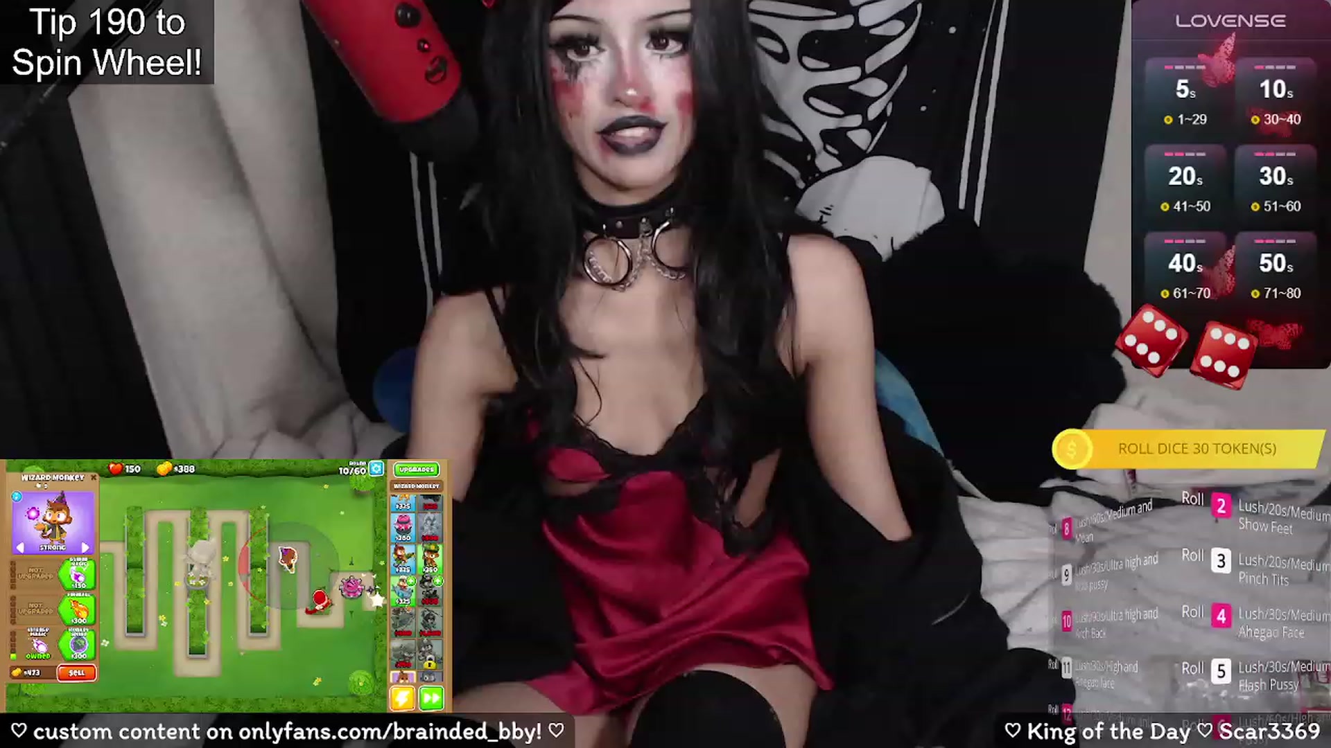 Gallery image thumbnail from braindedbby's myfreecams stream on, 11/21/2023, 10:06 image 4 of 20