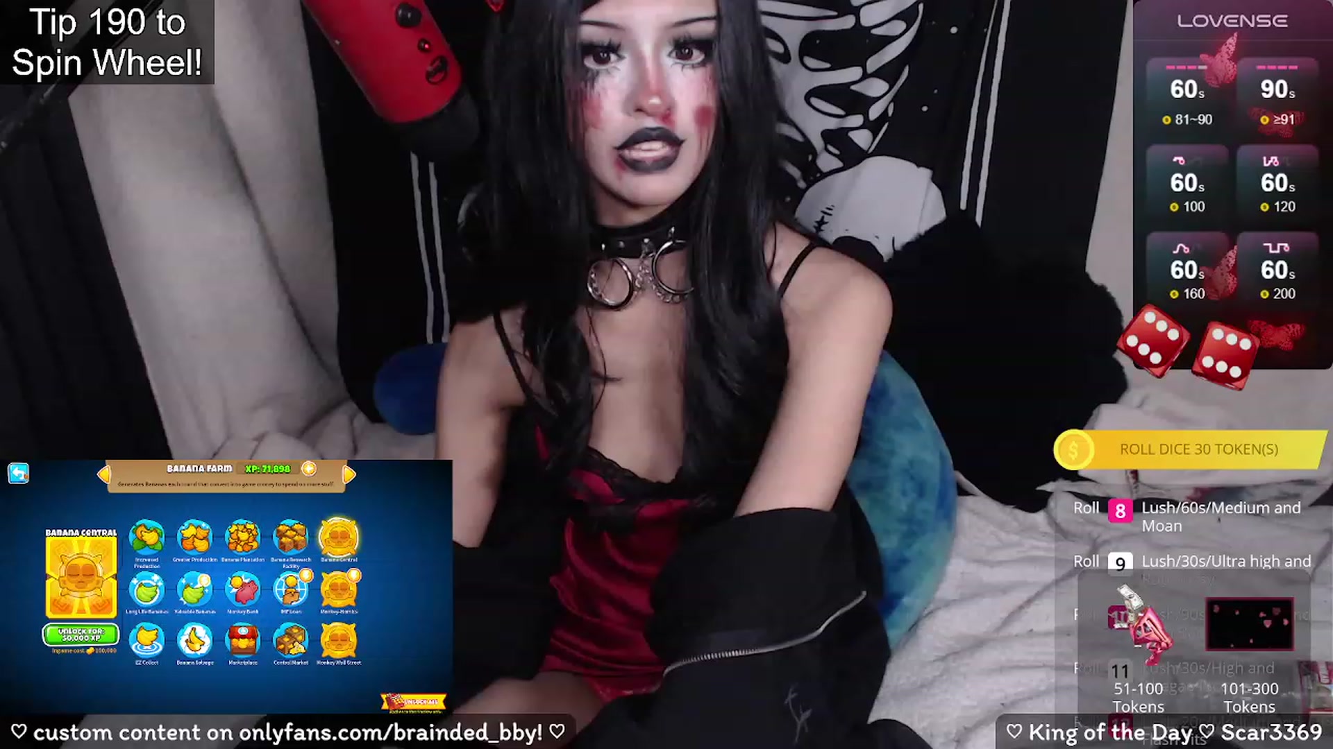 Gallery image thumbnail from braindedbby's myfreecams stream on, 11/21/2023, 10:06 image 18 of 20